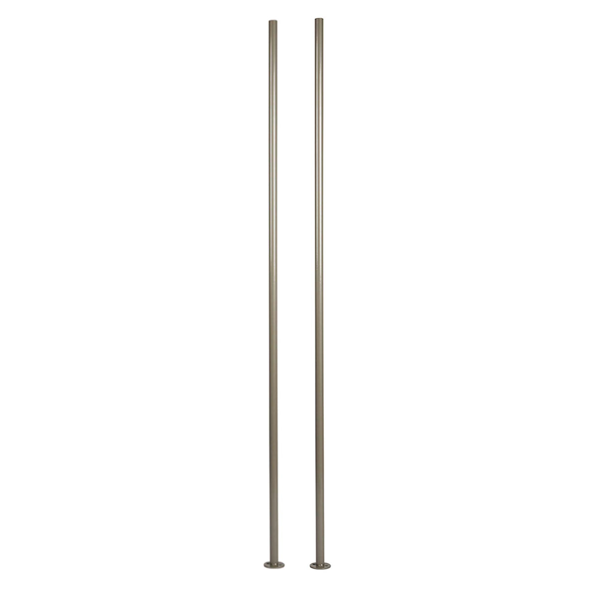 Ensemble de 2 tiges de 40''-1/2'' en fer forgé 