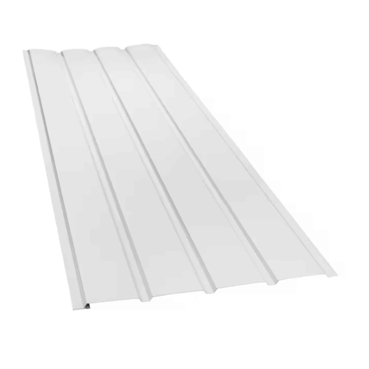 Soffite en vinyle non ventilé, 12', x 12', blanc