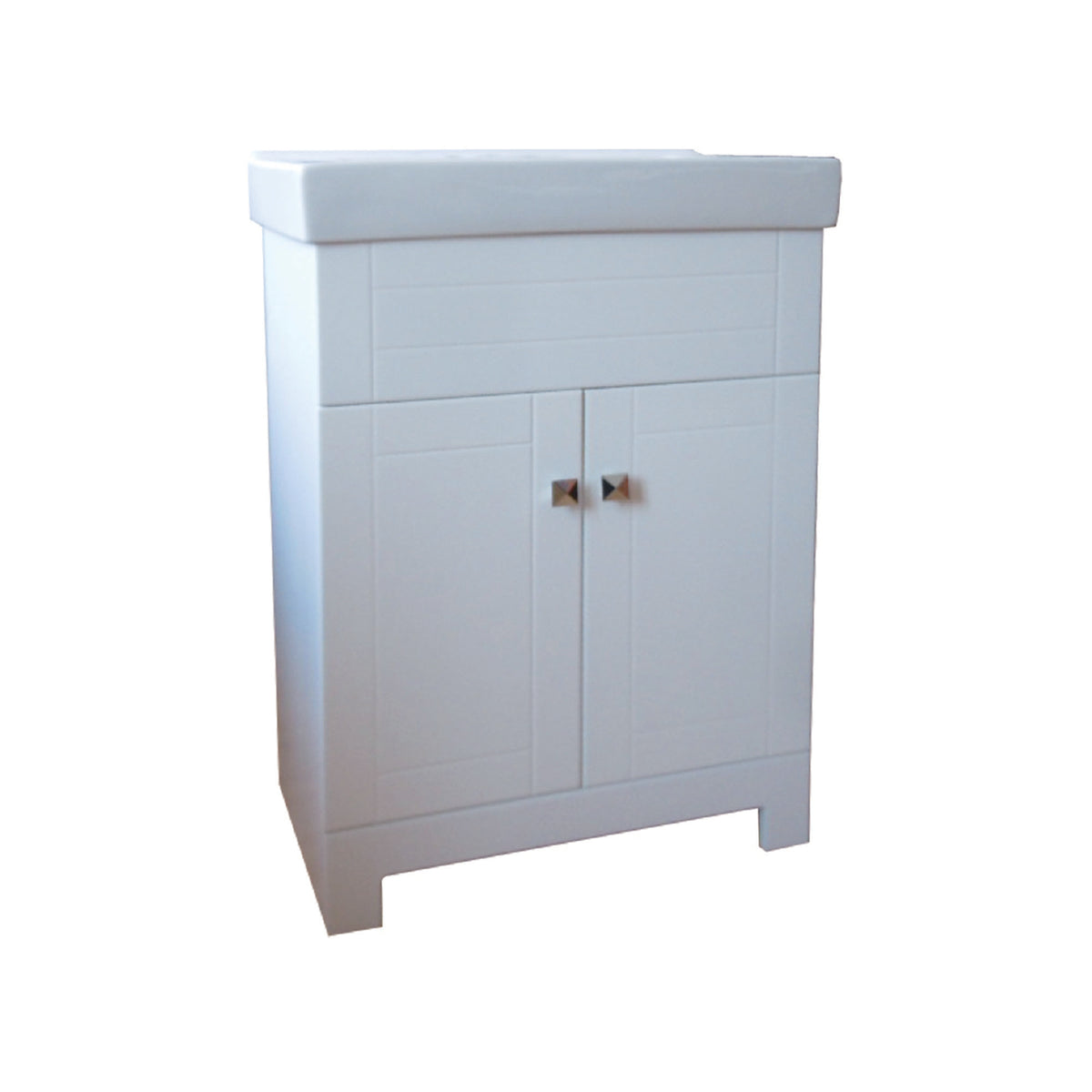 Vanité de salle de bain, blanche, 24'' x 14-1/8'' x 31-1/2''