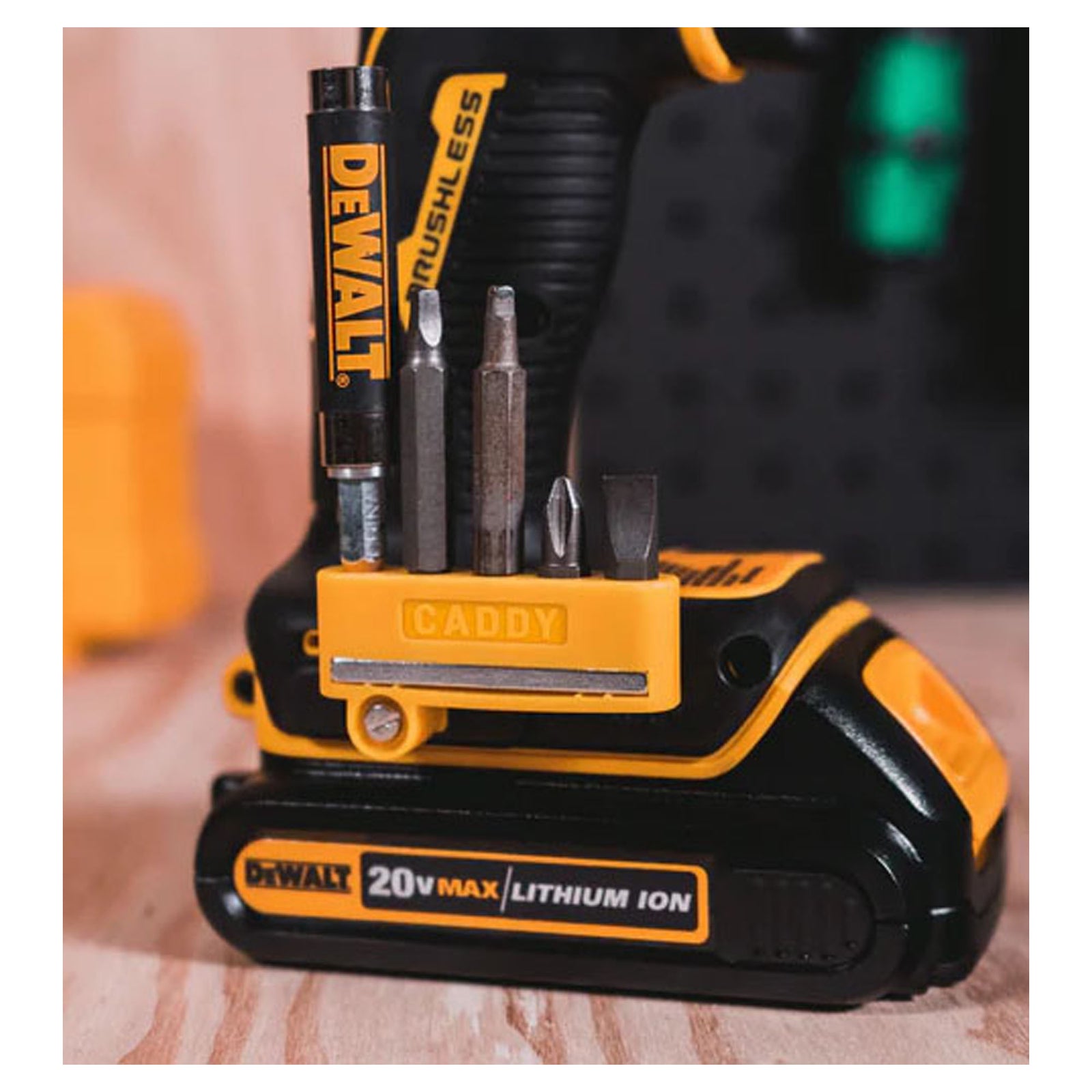 Support à embout, Dewalt, pour perceuse (emballage de 2)