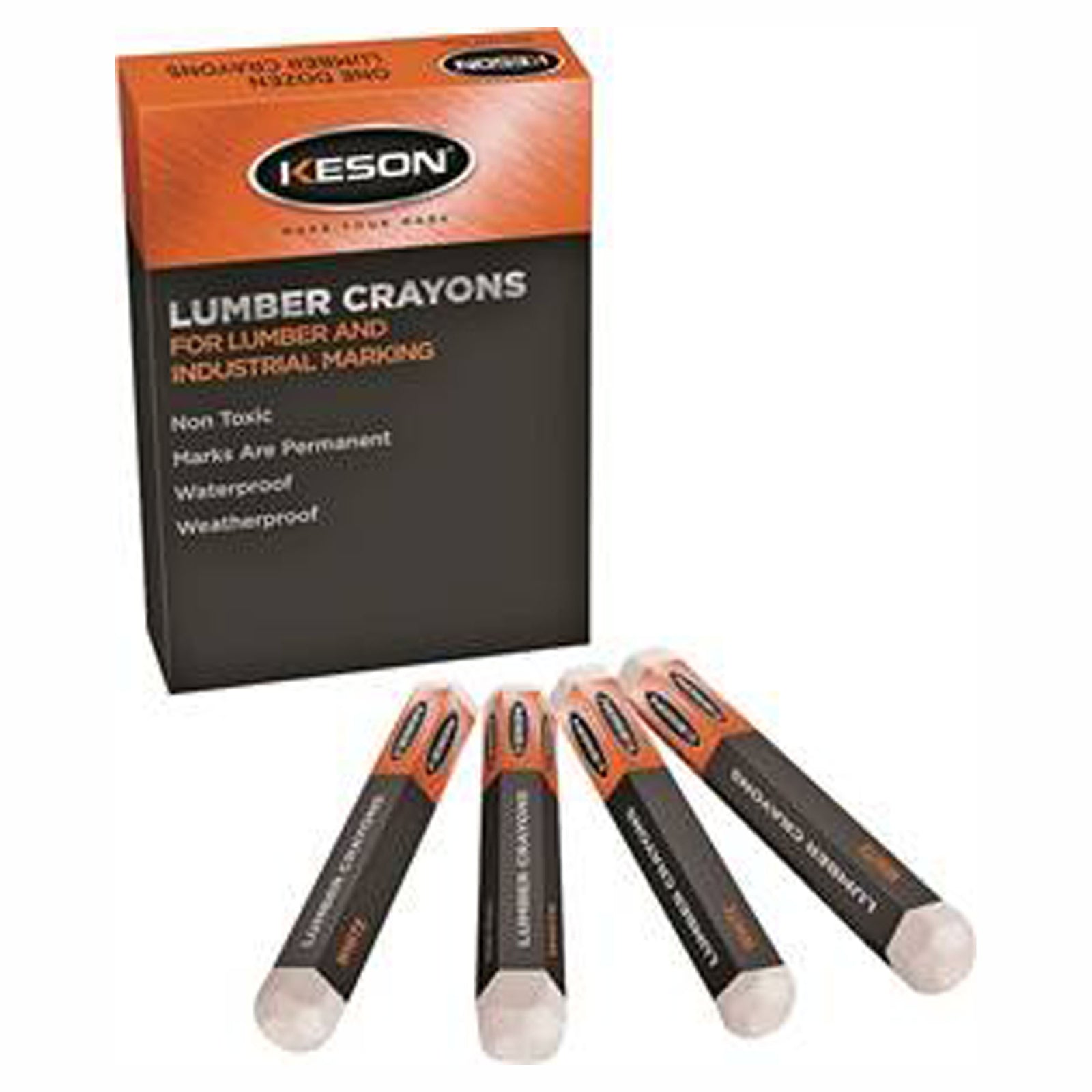 Crayon de cire pour le bois, blanc