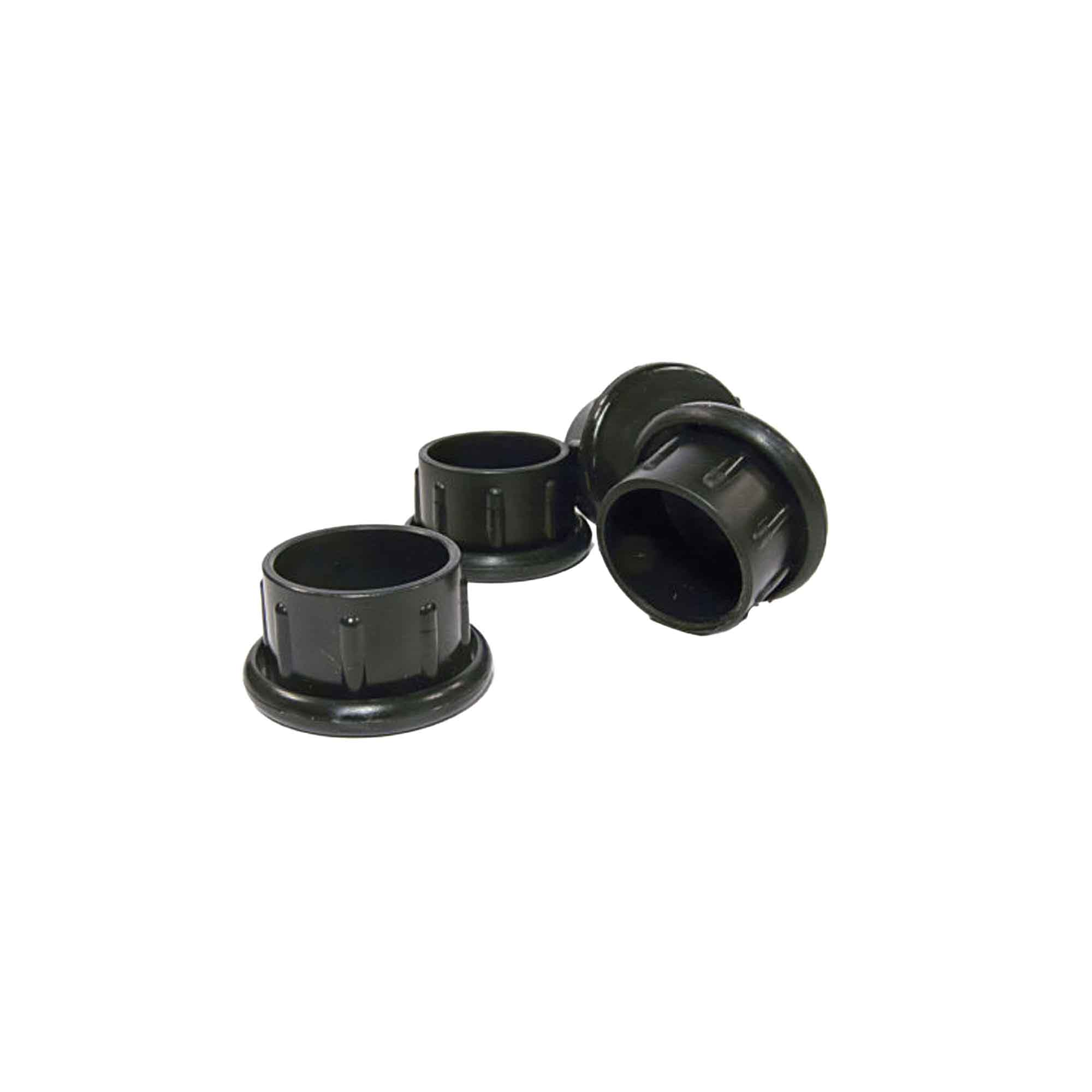 Patin à insertion rond, noir, 1-1/16'' (emballage de 4)