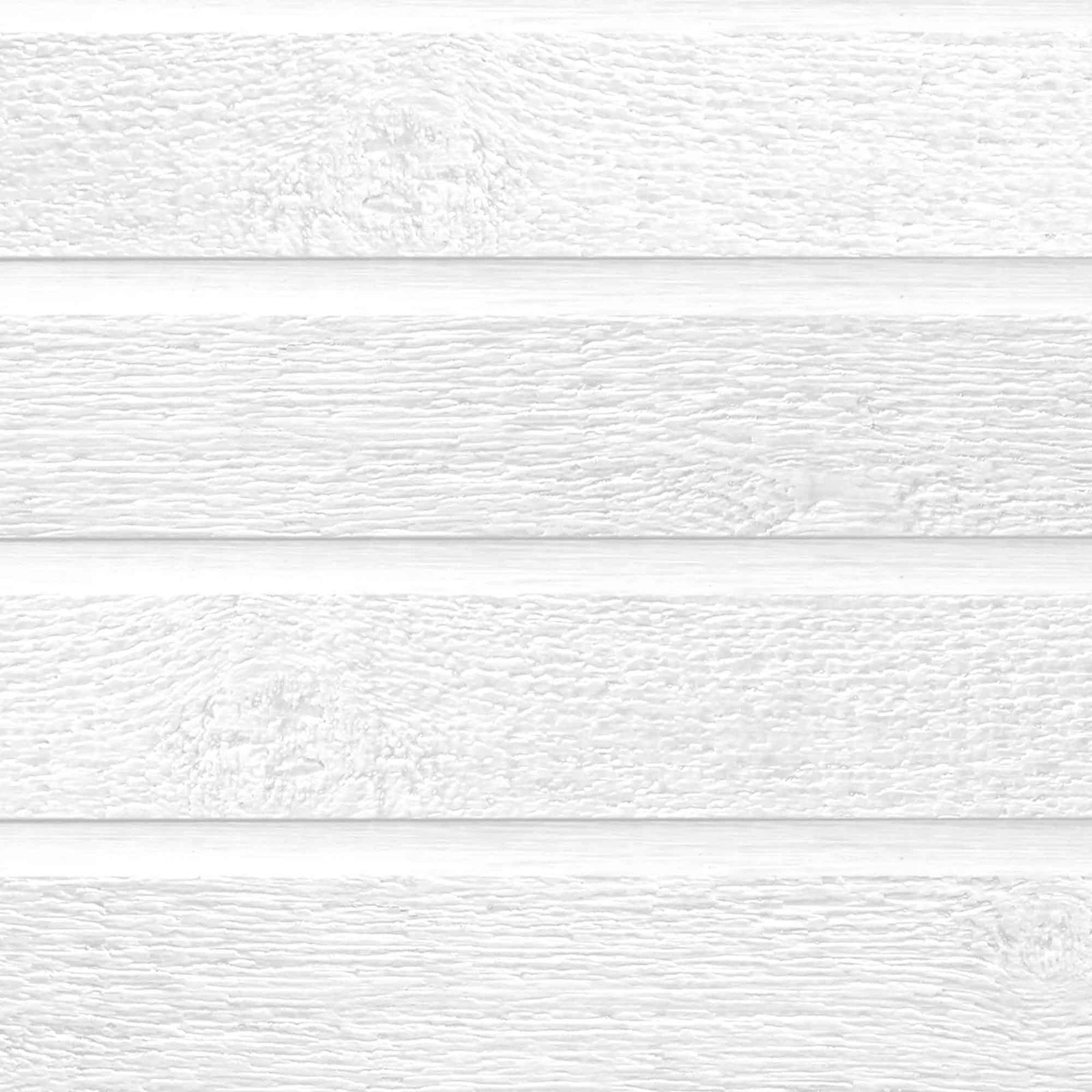 Revêtement d'extérieur Ridgewood D-5 de 12" x 7/16" x 12', blanc