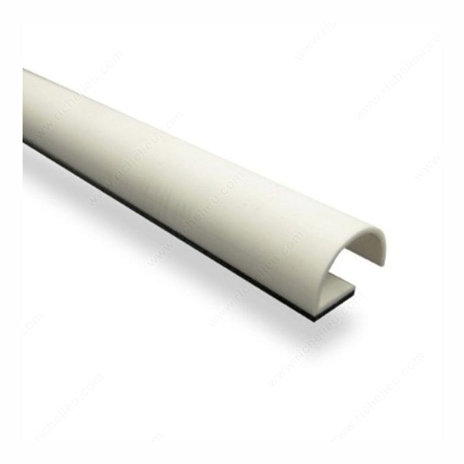 Moulure passe-fil, droit, blanc, 8'