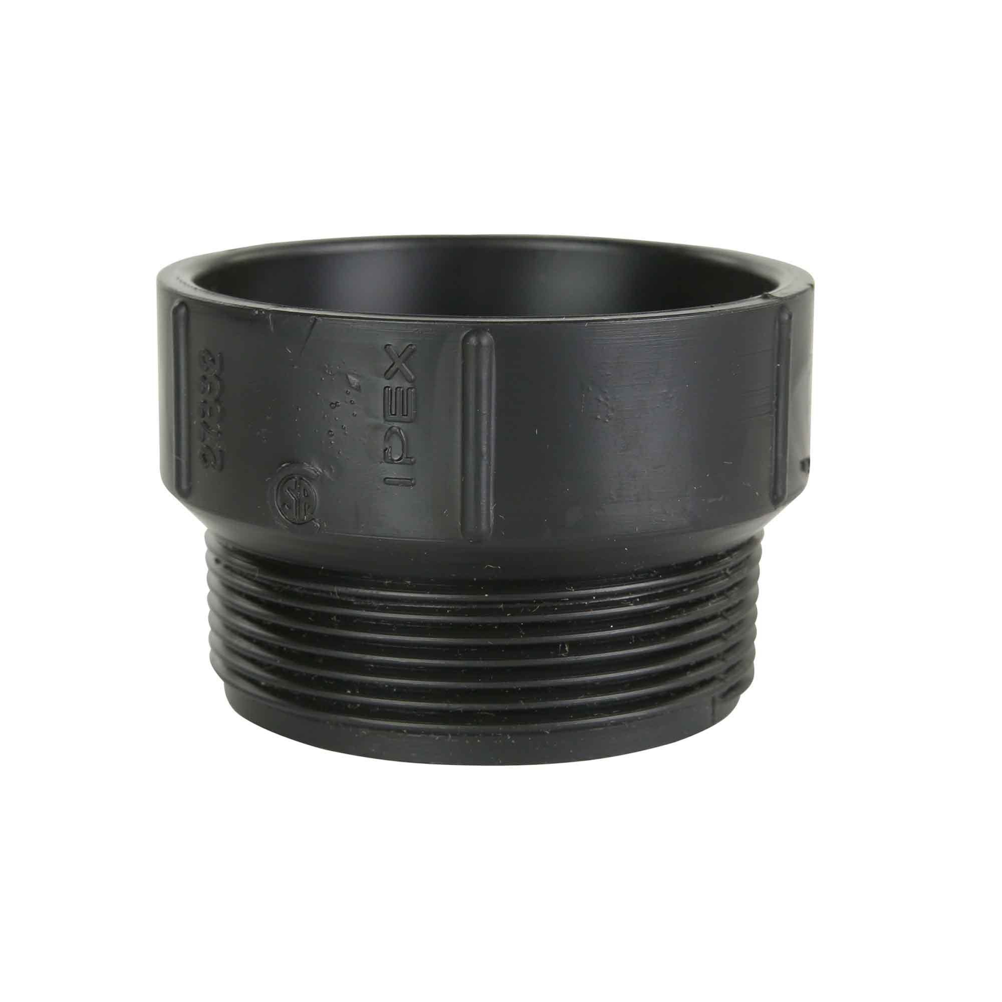 Adaptateur mâle ABS-DWV «femelle x mâle fileté», 2"  
