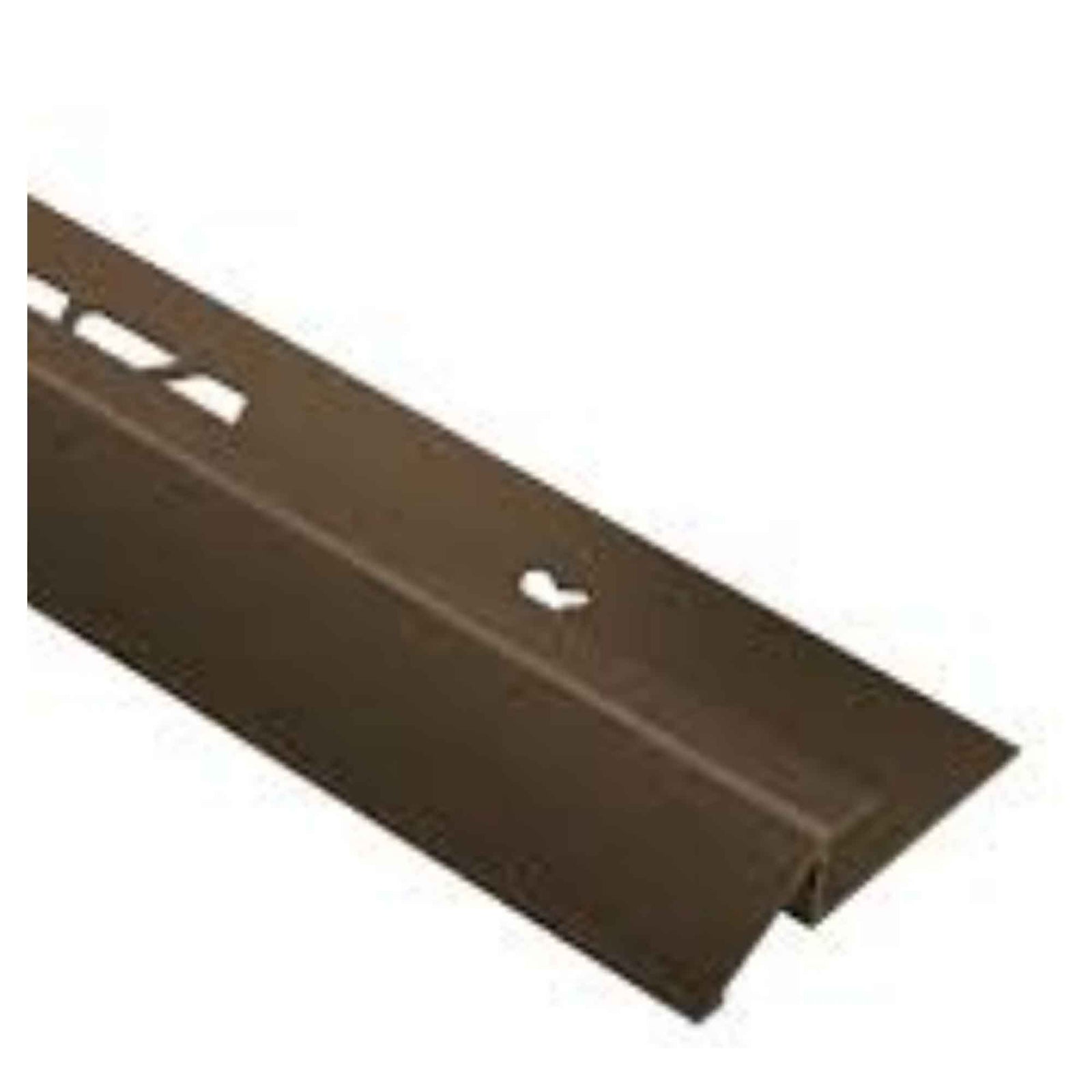 Moulure profilée réductrice VINPRO-U en aluminium bronze brossé,13/64''