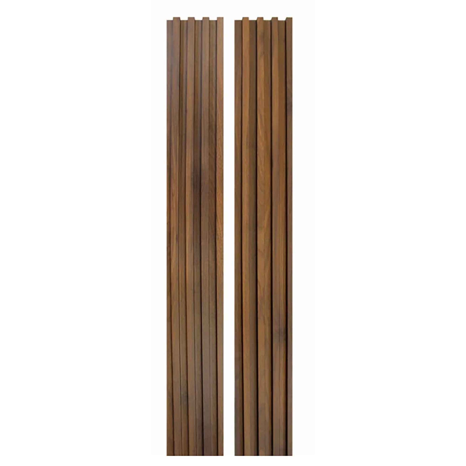 Revêtement mural intérieur embouveté, 6'' x 48", espresso