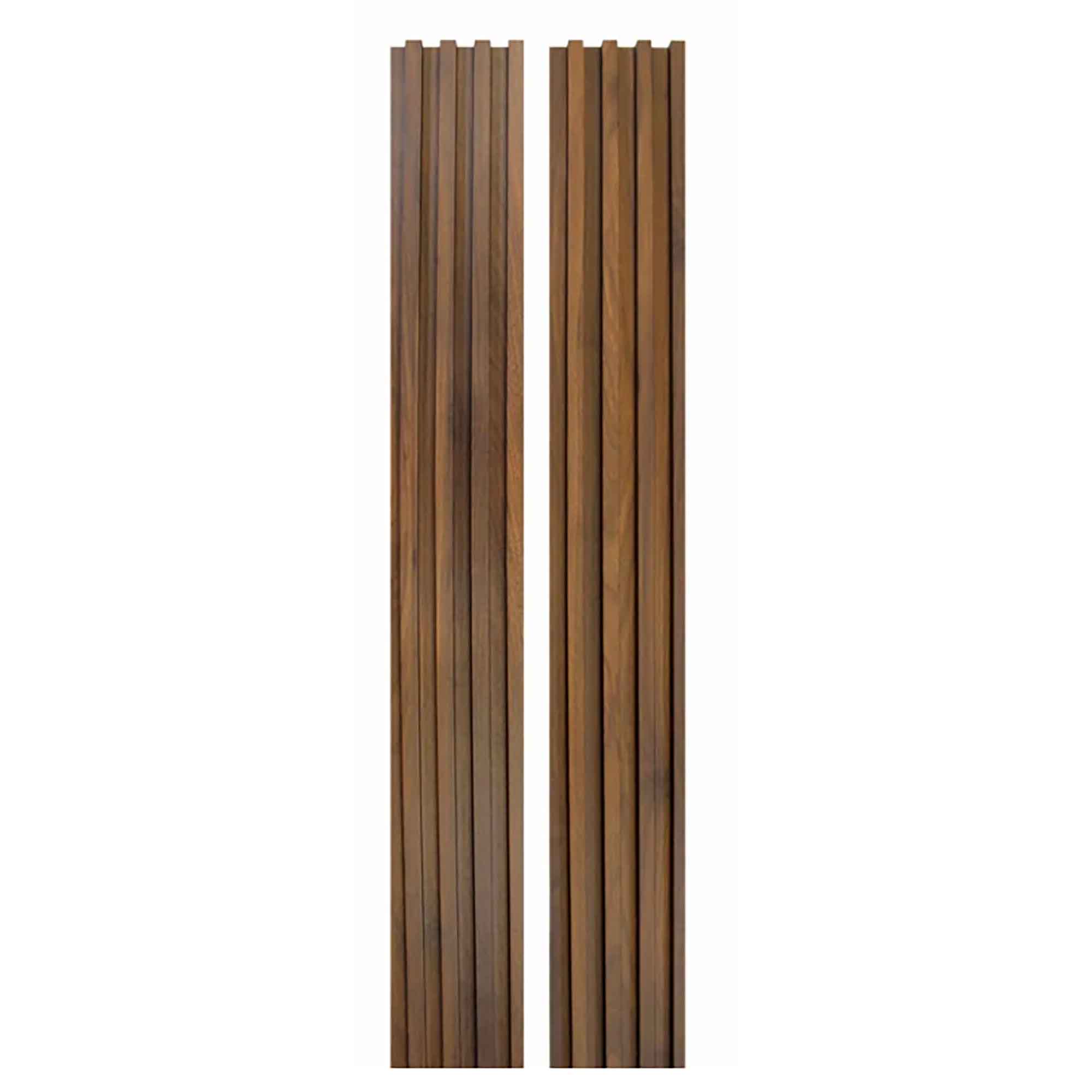 Revêtement mural intérieur embouveté, 6'' x 48", espresso