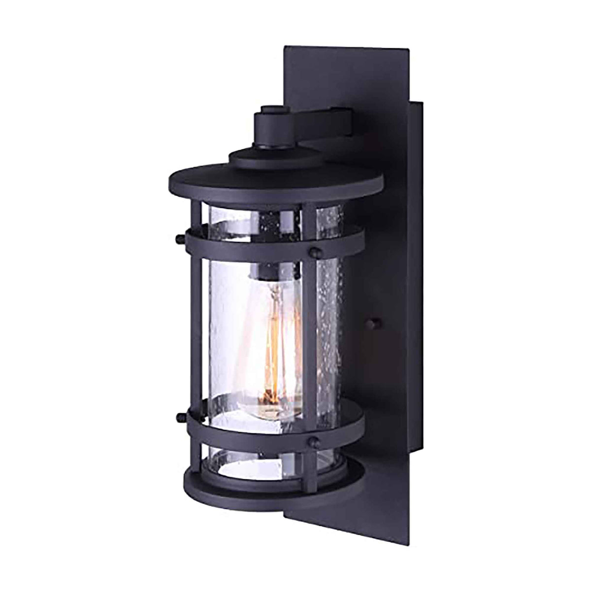 Luminaire extérieur mural Duffy noir, 11&#39;&#39;
