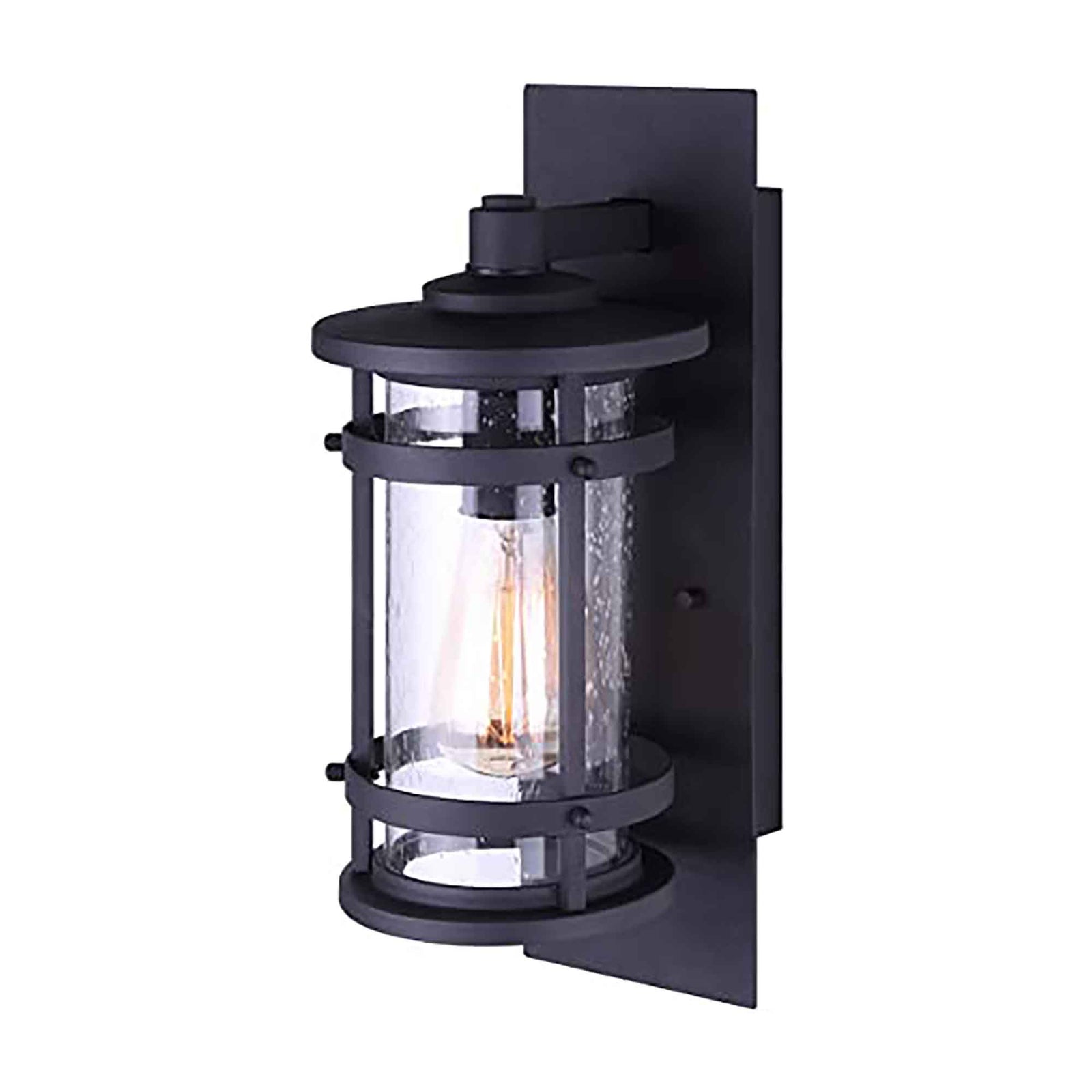 Luminaire extérieur mural Duffy noir, 11''