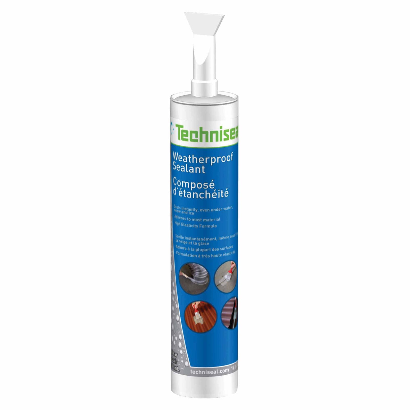 Composé d'étanchéité transparent, 300 ml