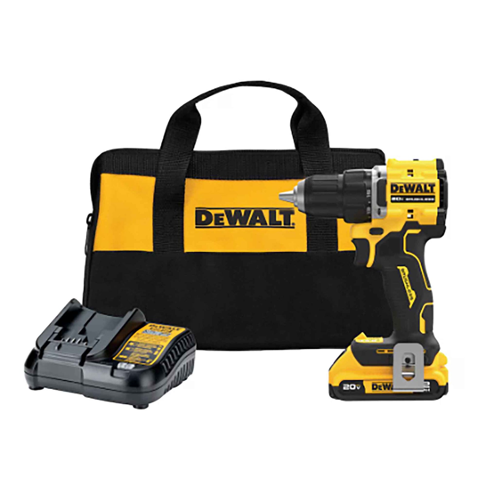 Ensemble de perceuse Atomic, sans fil, 20 volt
