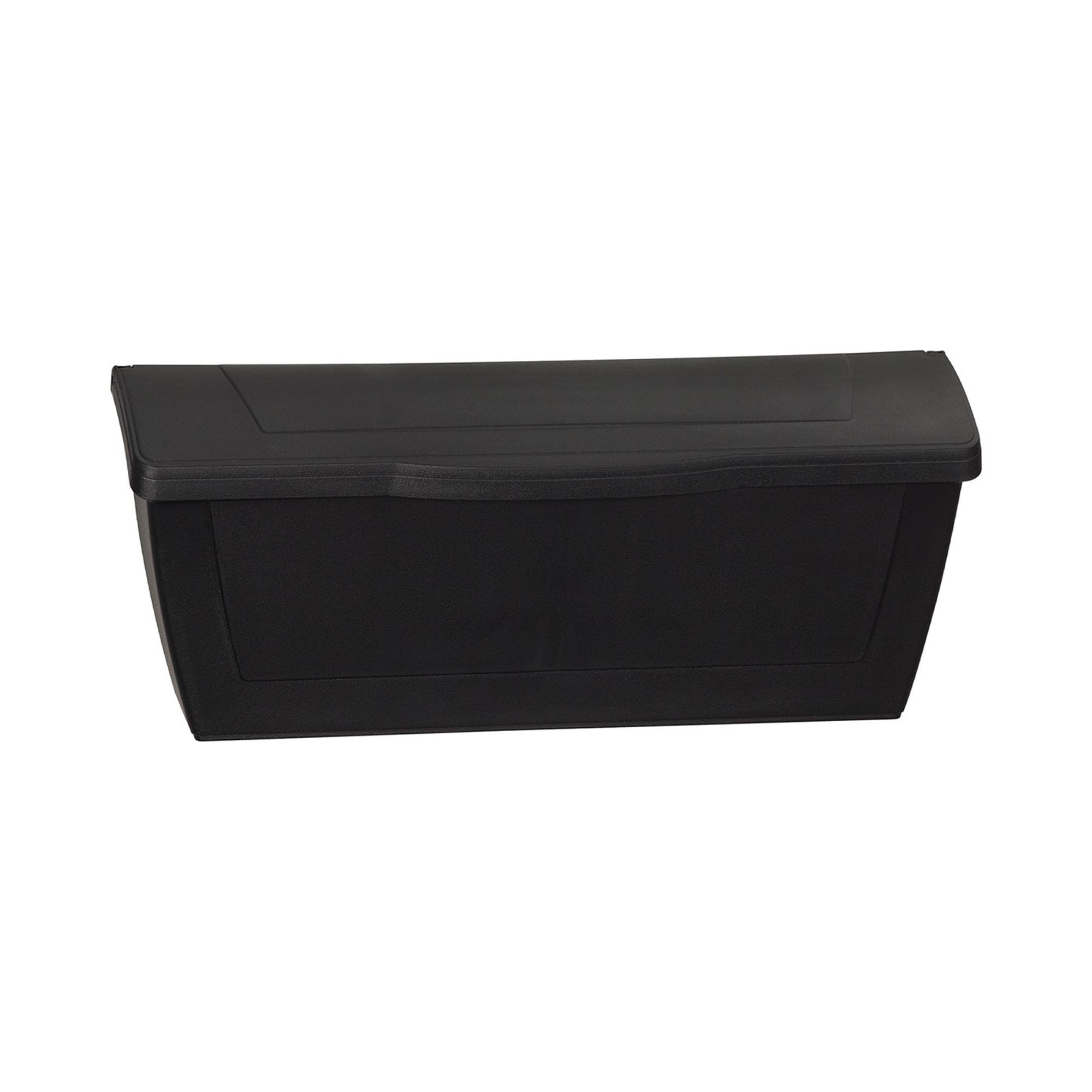 Boîte aux lettres à installation murale, 15,5'' x 4,125'' x 6,25'' (noir)