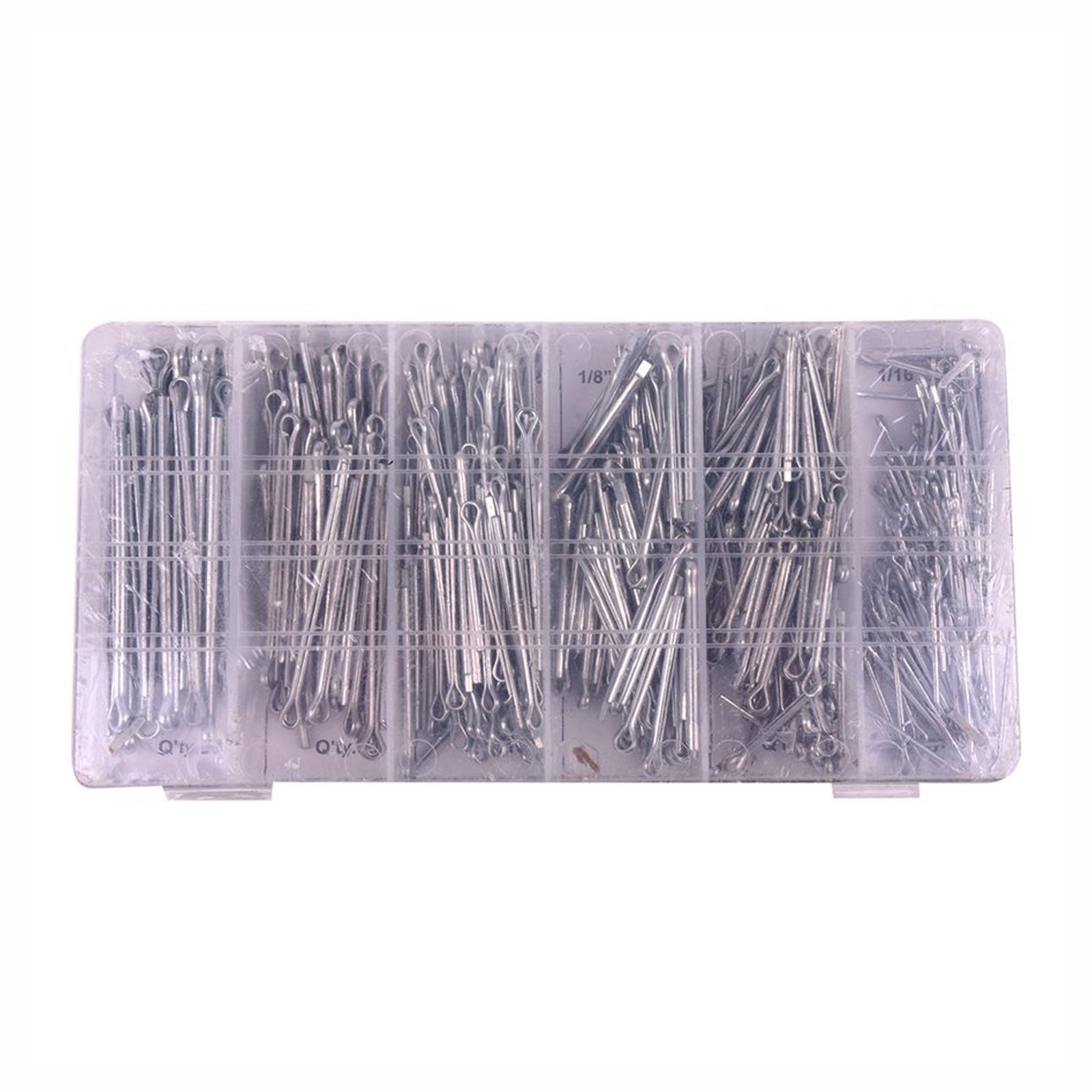 Assortiment de goupilles fendues (emballage de 555)