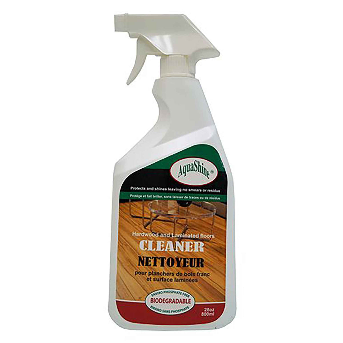 Nettoyeur pour plancher Aquashine prêt à utiliser, 800 ml