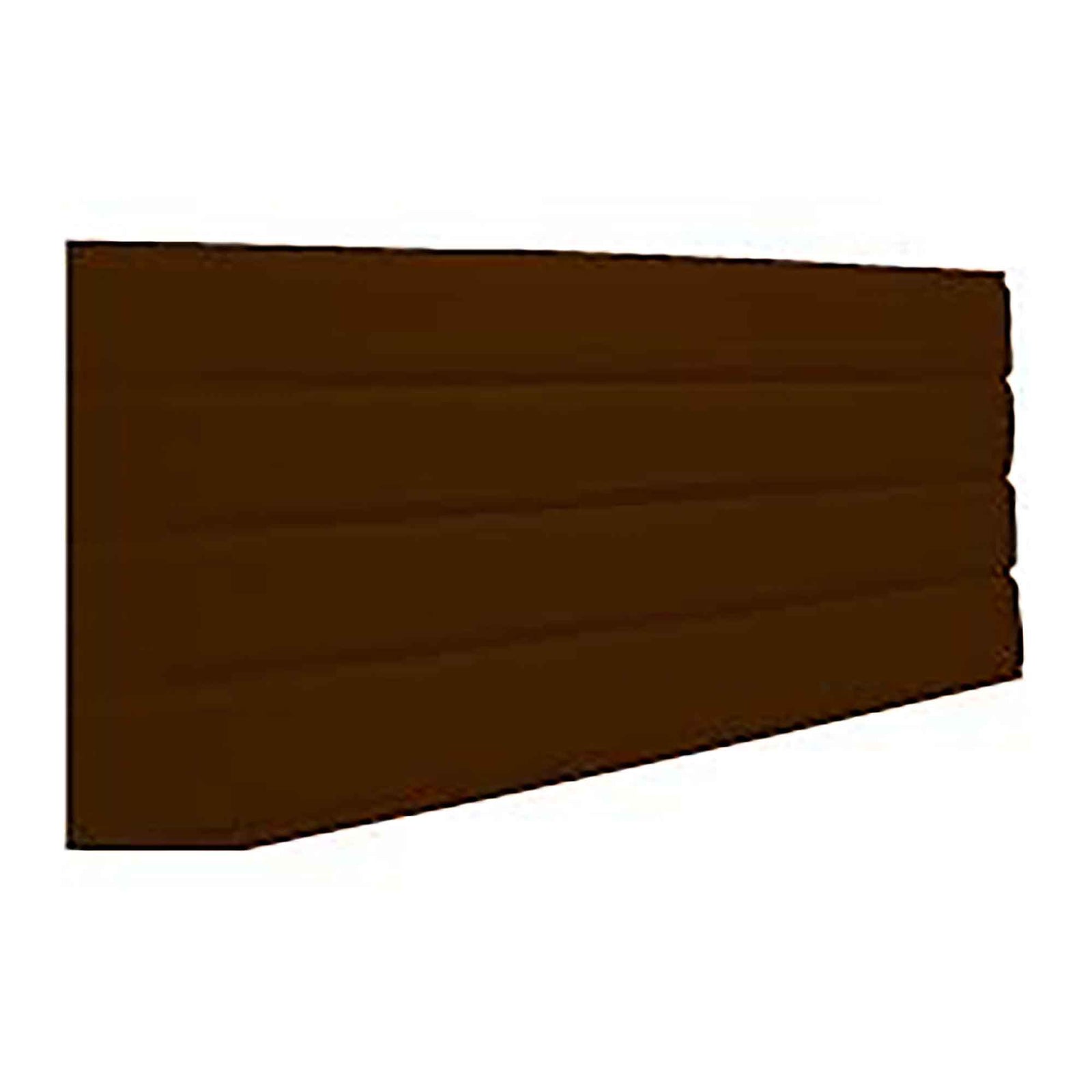 Soffite en aluminium ventilé à 4 panneaux, brun commercial