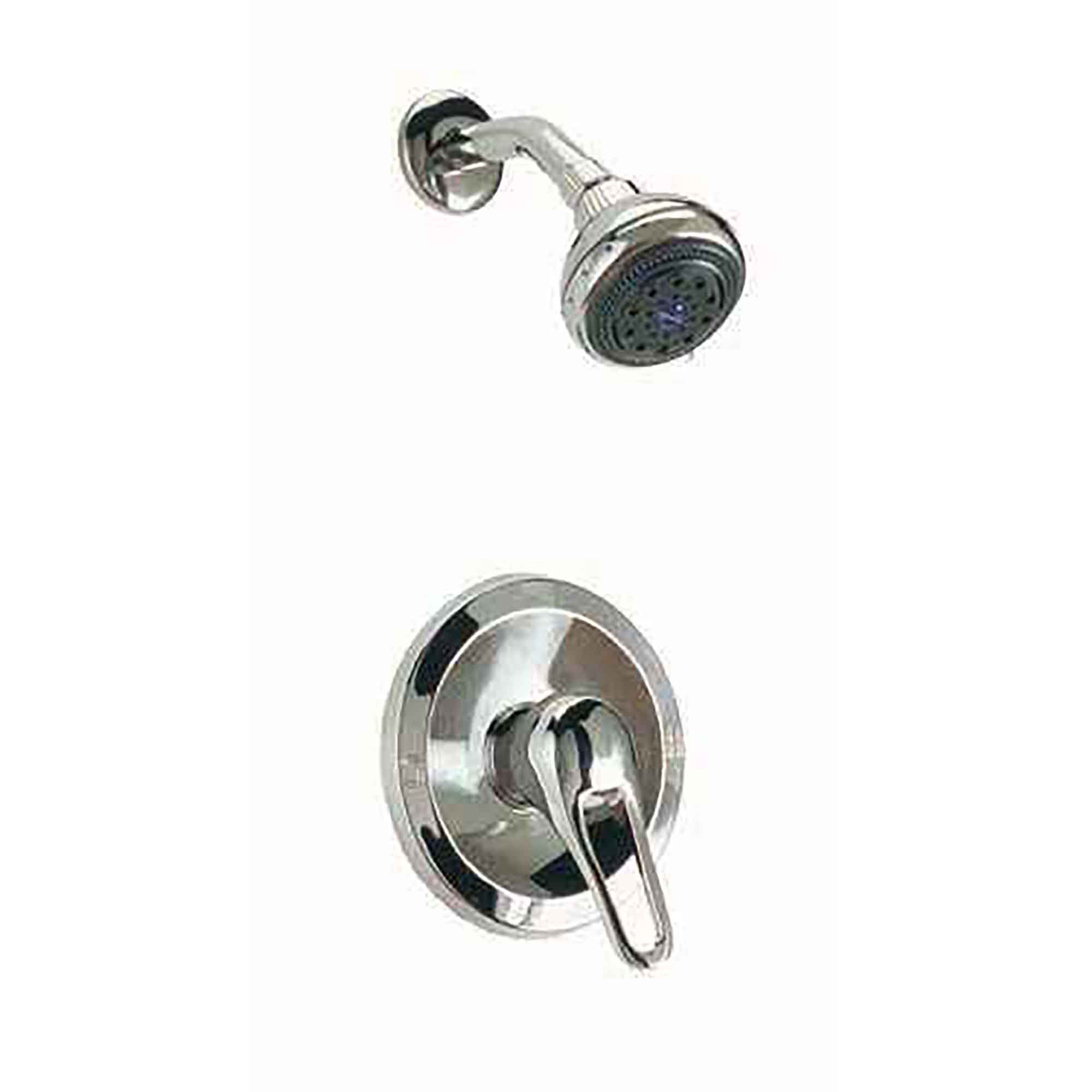 Robinet de douche à une poignée, chrome