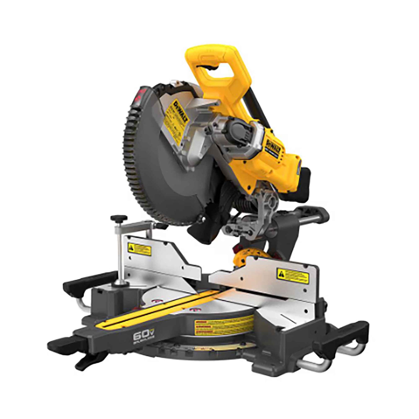 Scie à onglet coulissante, Flexvolt, double biseau, 12'', 60 volt (outil seulement)