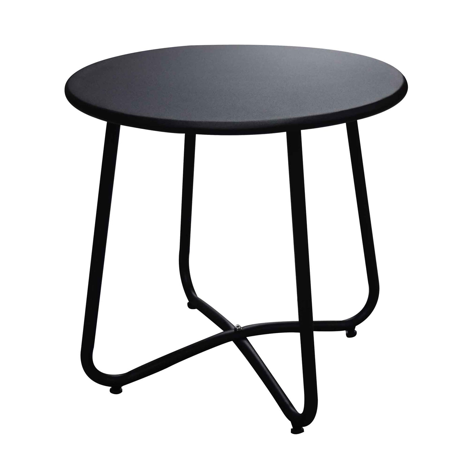 Table d'appoint ronde noire, 18''