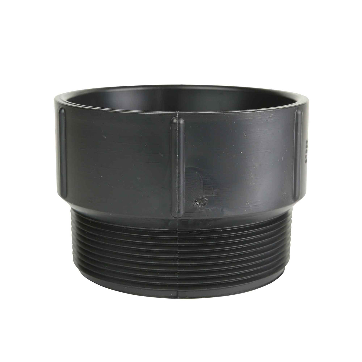 Adaptateur mâle ABS-DWV «femelle x mâle fileté», 4&quot;  