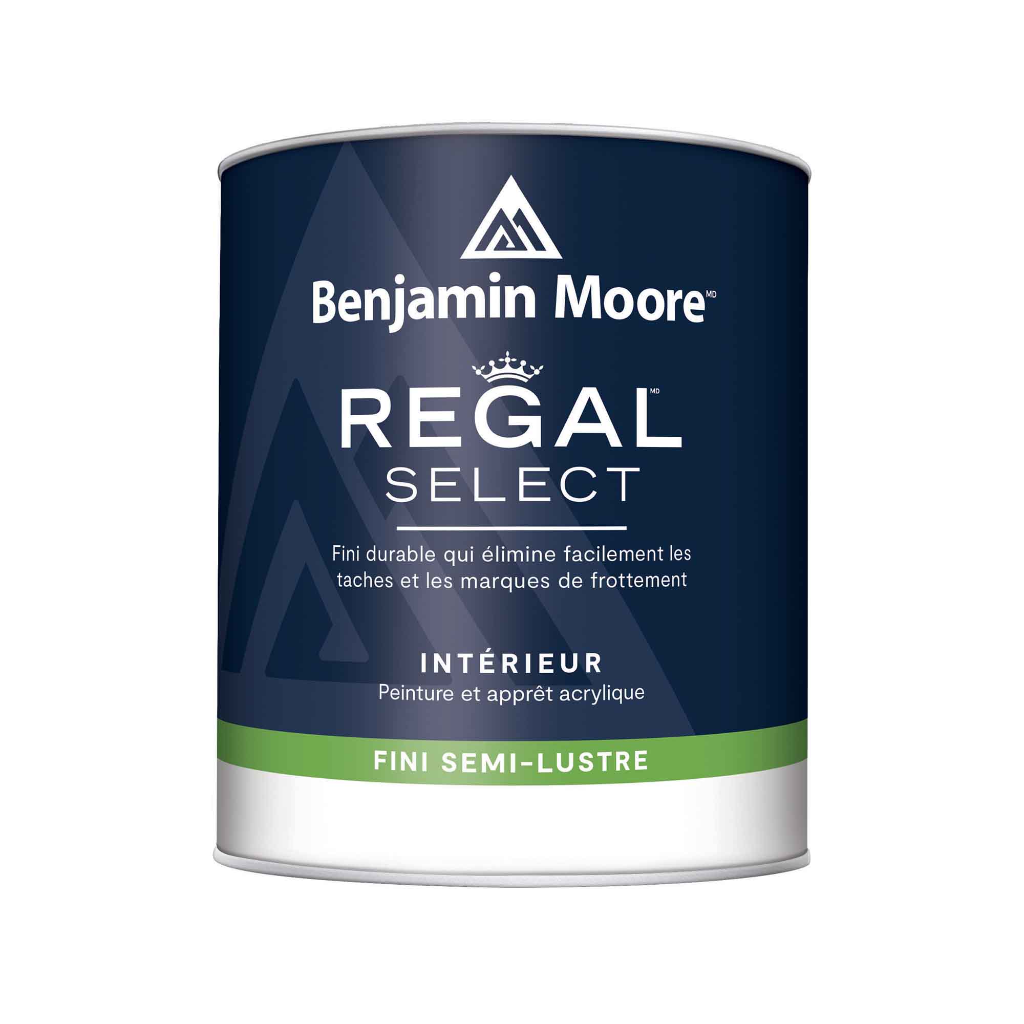 Peinture et apprêt d’intérieur Regal Select semi-lustre base 1, 946 ml