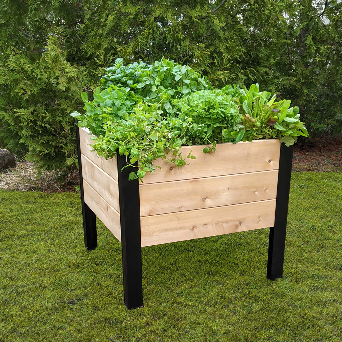 Quincaillerie complète en acier pour construction de jardinière, 23''