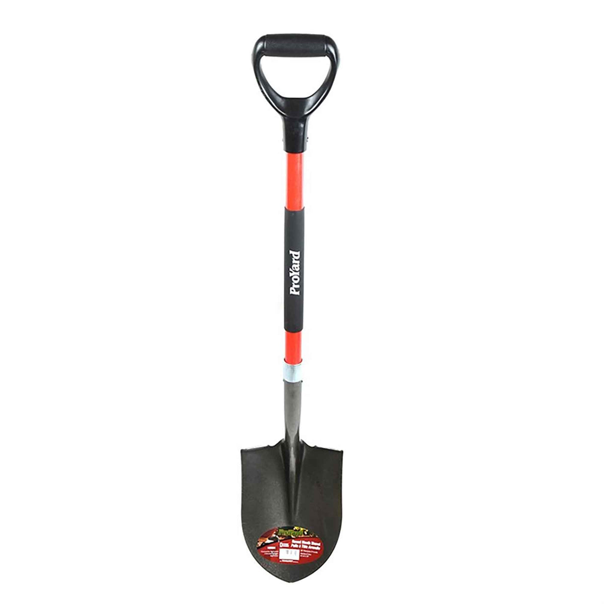 Pelle ronde manche en fibre de verre. 40&#39;&#39;