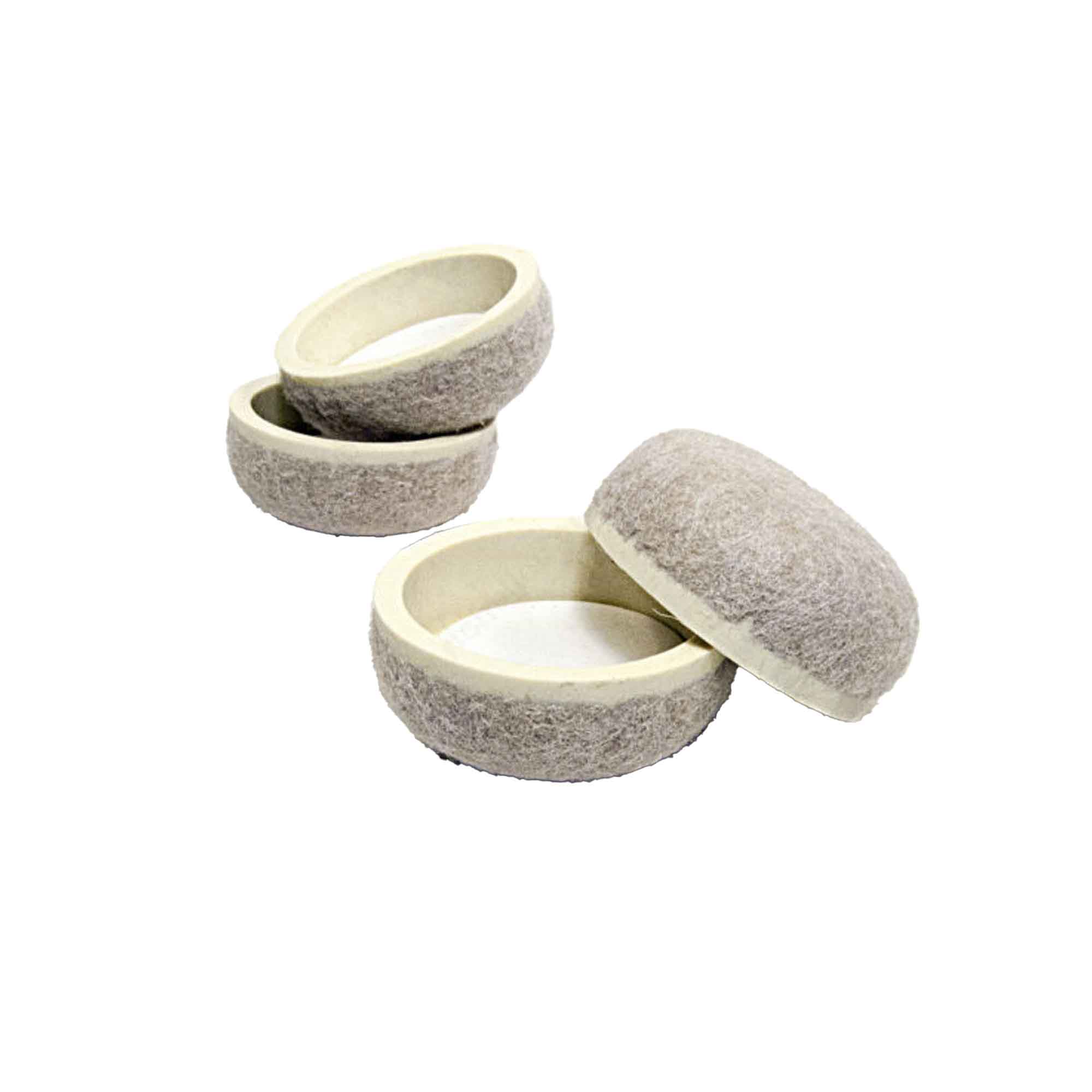 Super Feltac en forme de dôme, 1-1/4'', beige (emballage de 4)