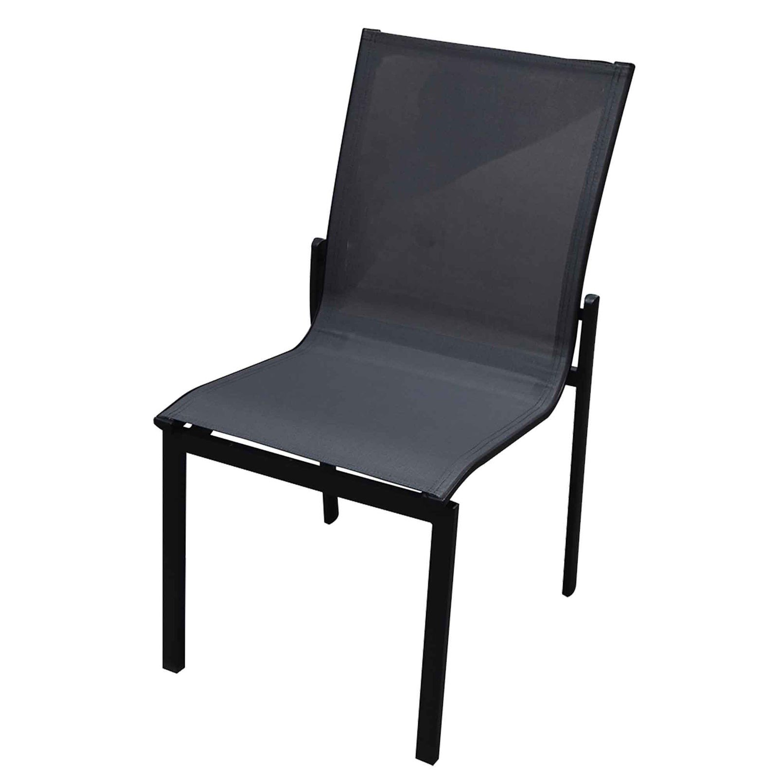 Chaise BOLANO, charcoal