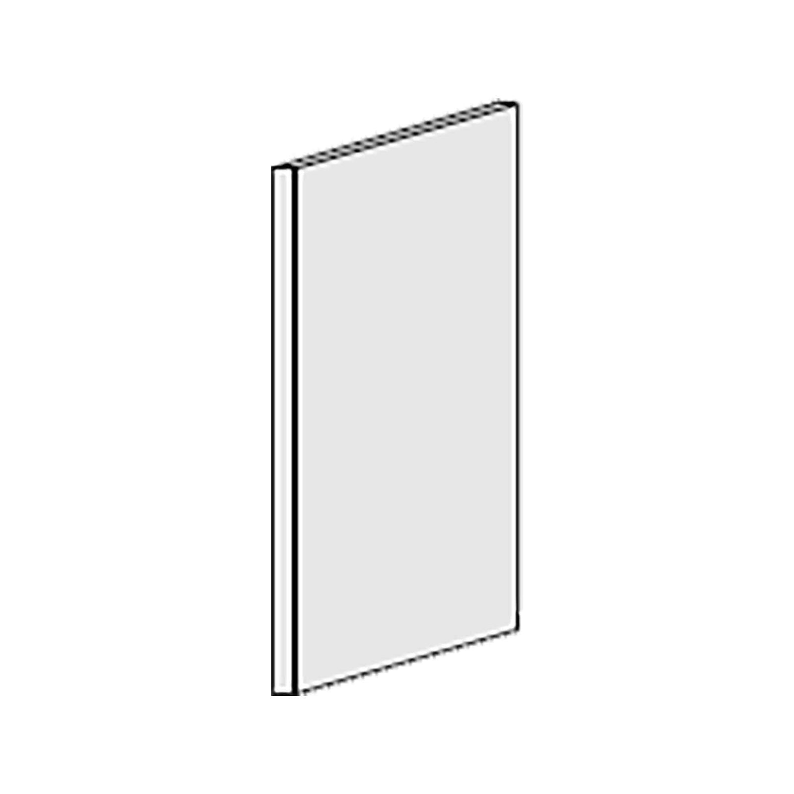 Panneau d'armoire décoratif 24'' X 34-¾'', gris lustré