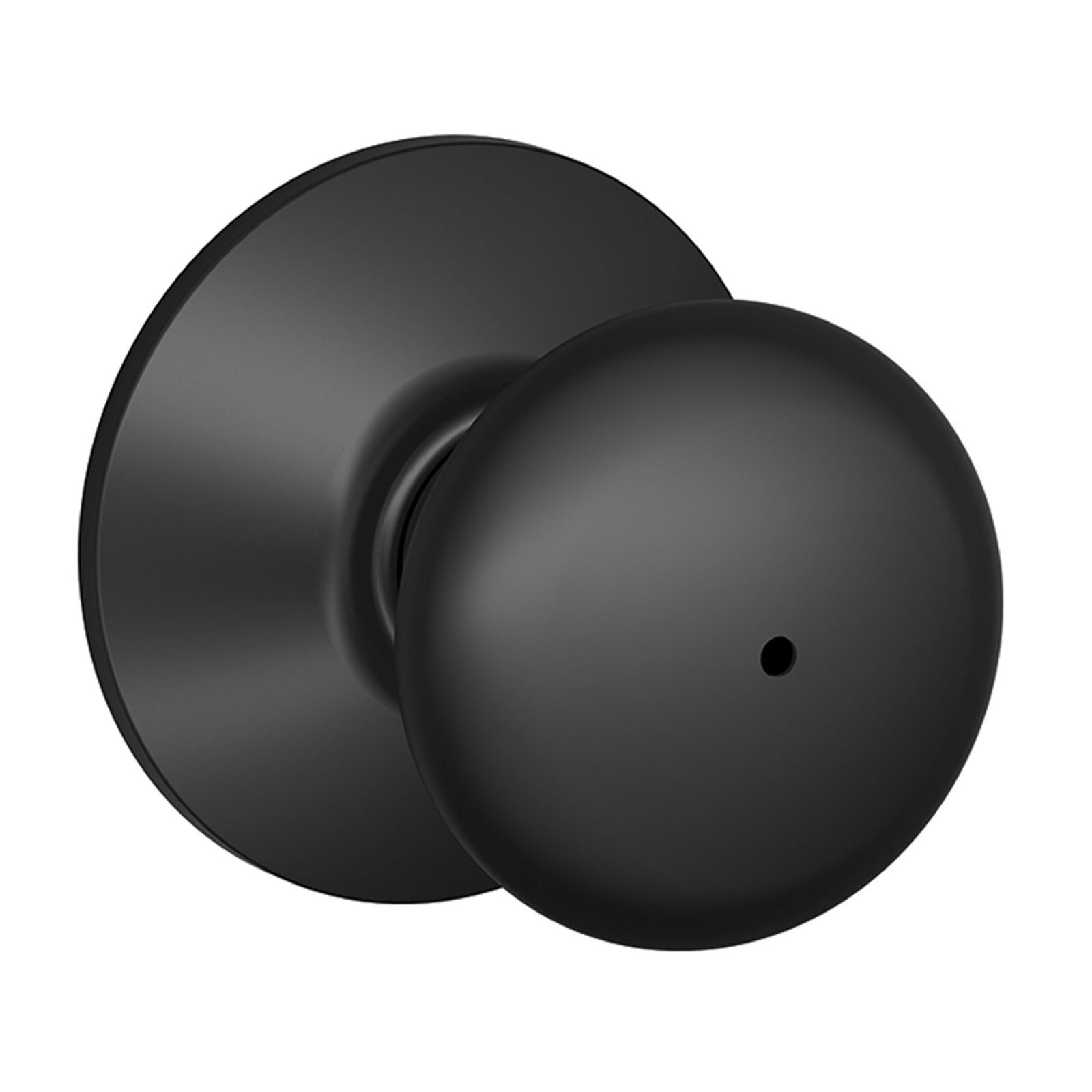Bouton privé Plymouth, noir mat