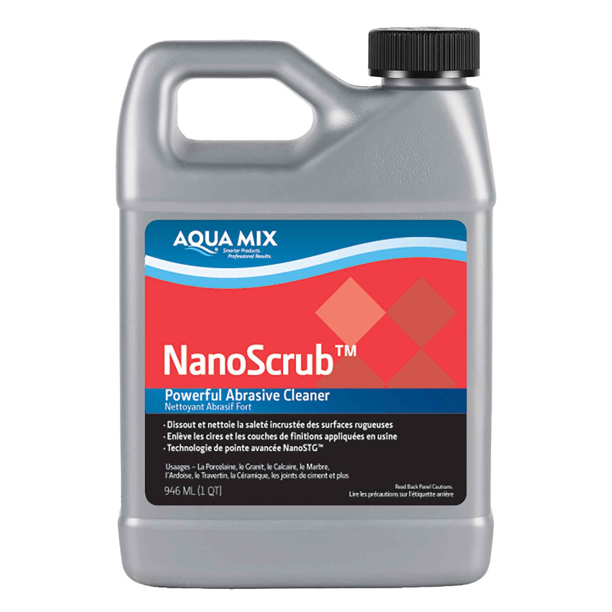 Aqua Mix nettoyant à plancher NanoScrub, 976 ml