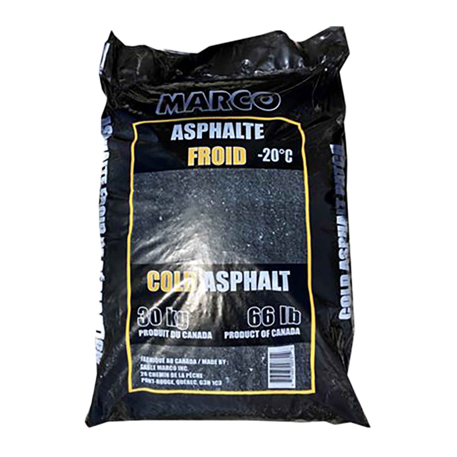 Asphalte froid -20 degré, 30 kg
