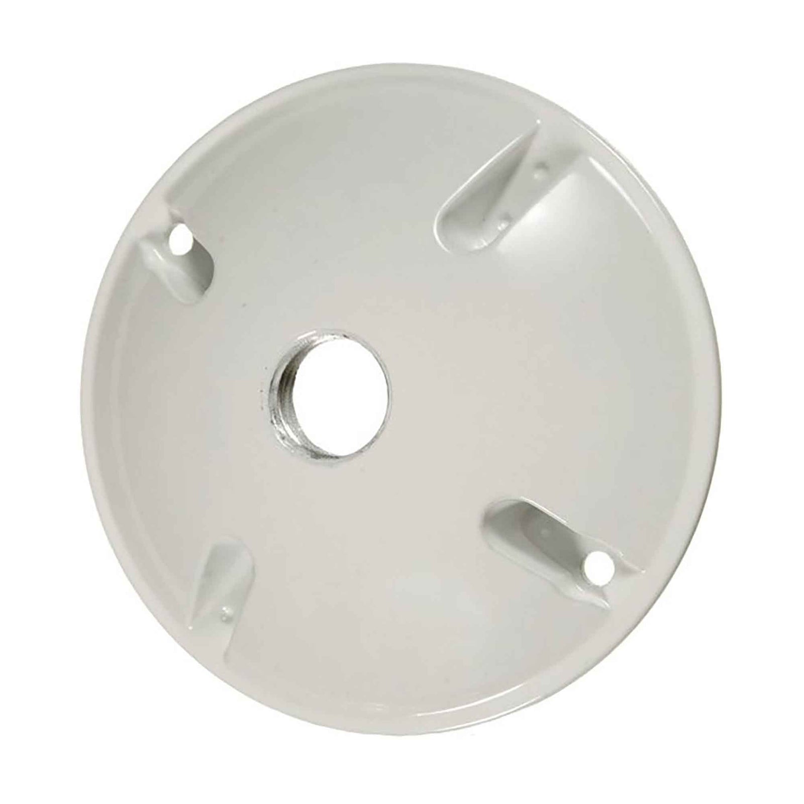 Couvercle étanche à 1 trou, blanc