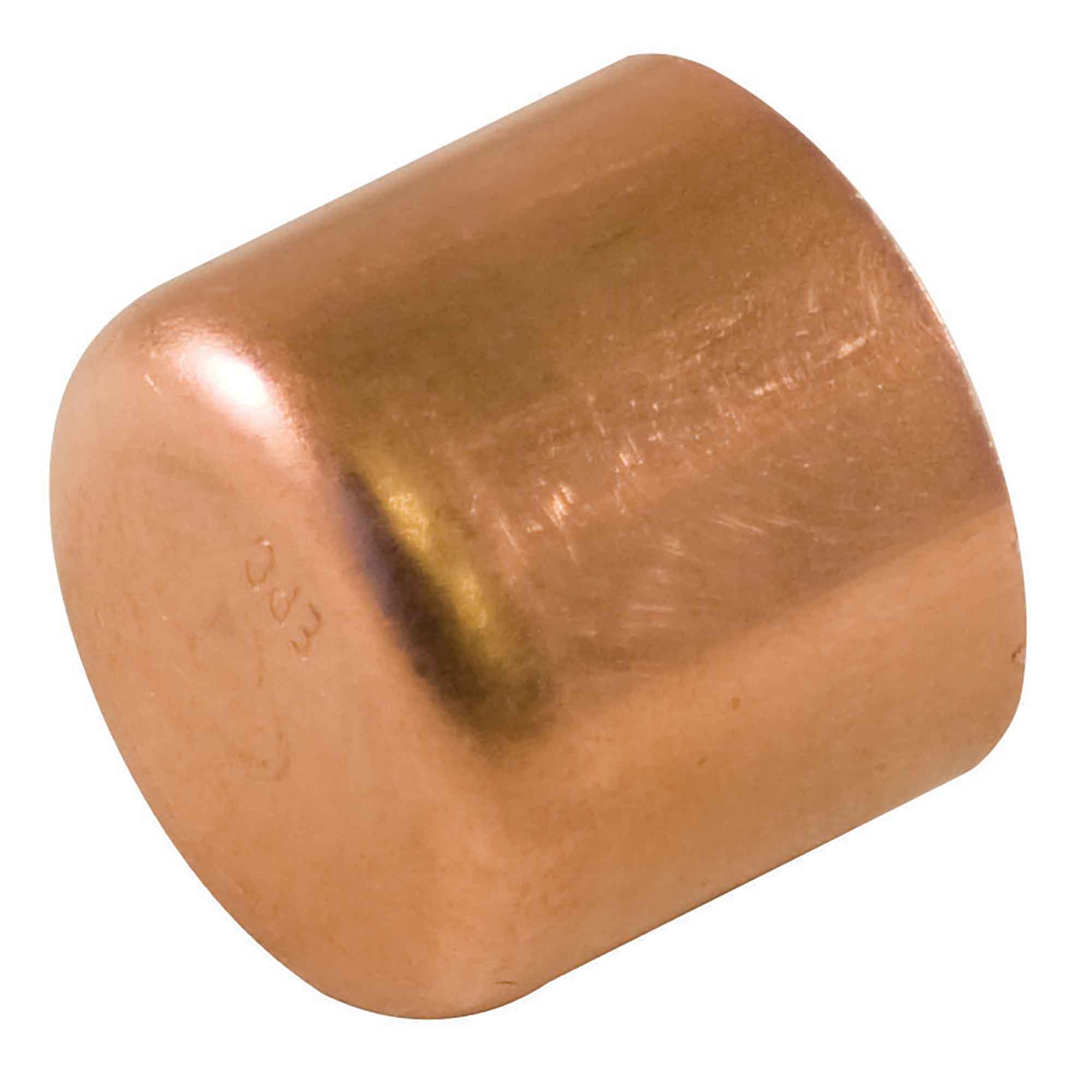 Raccord capuchon en cuivre, 3/4"