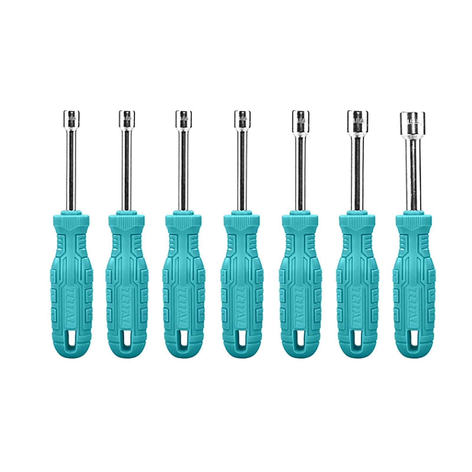 Ensemble de 7 tournevis à écrou Total Tools