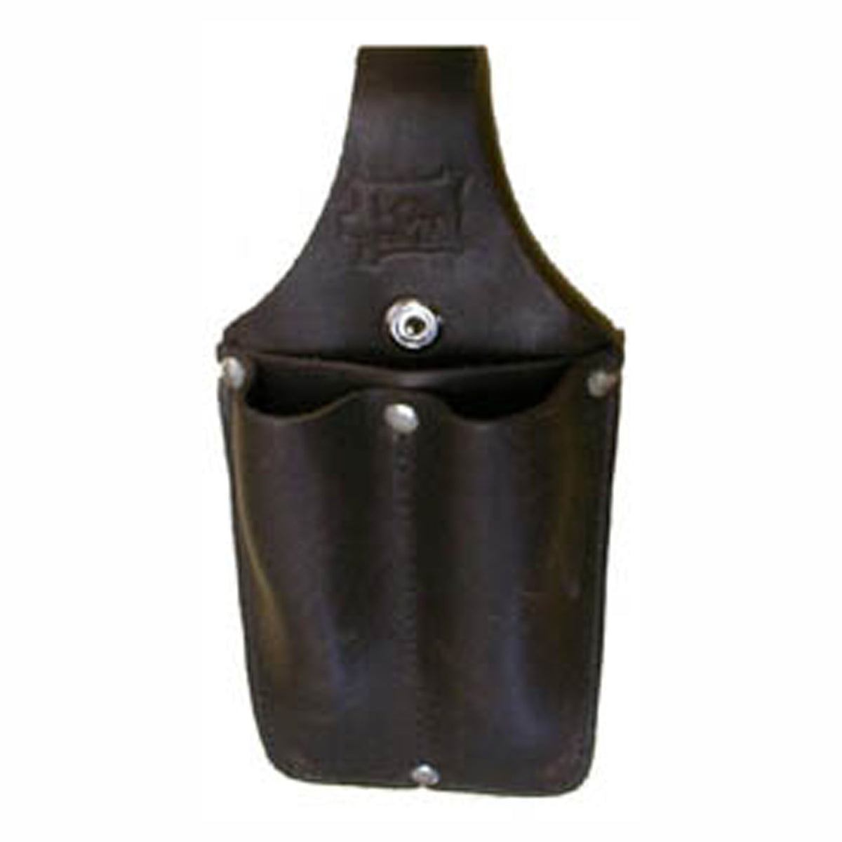 Étui en cuir pour crayons, lampe et couteau