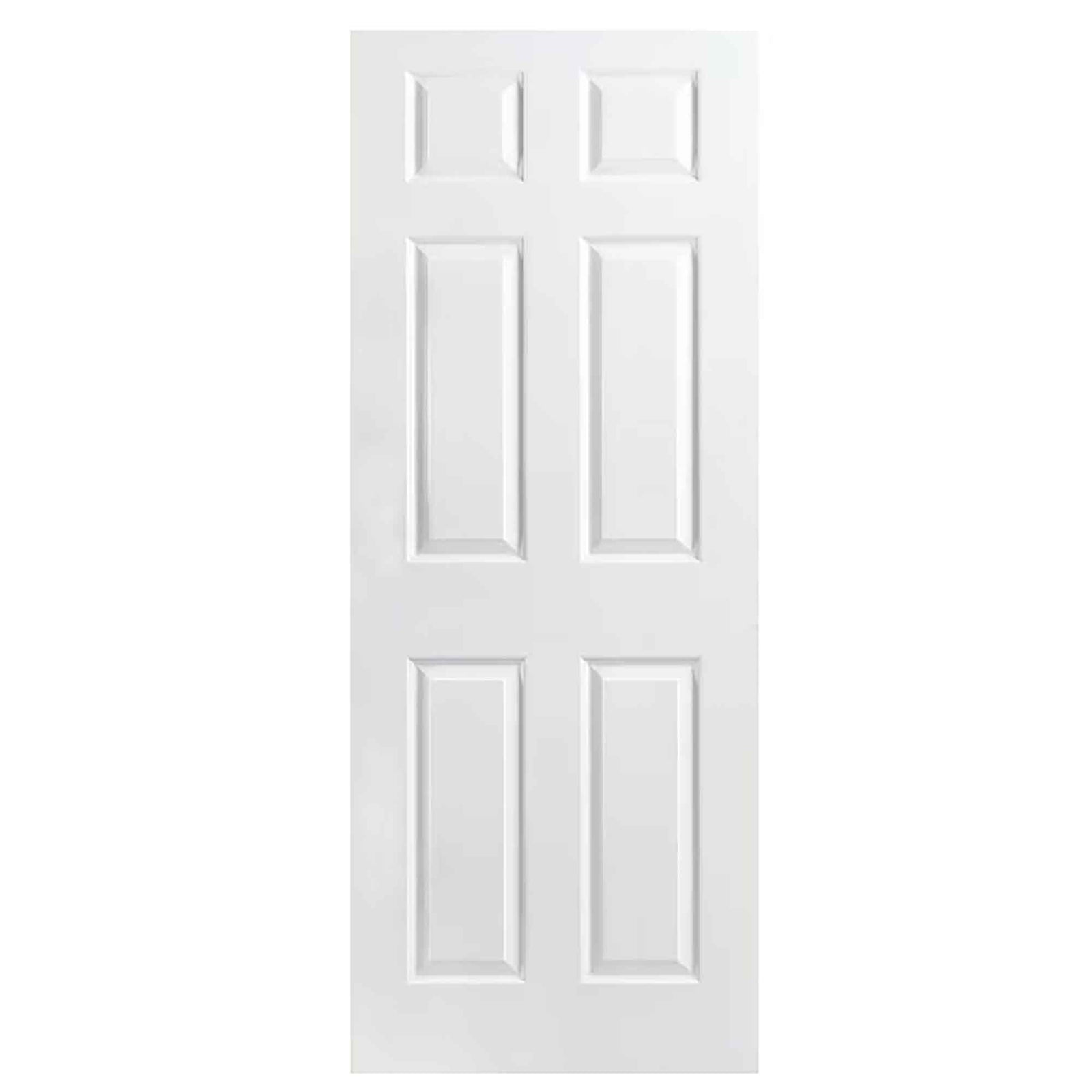 Porte intérieure 6 panneaux Bostonian, usinée, 28''