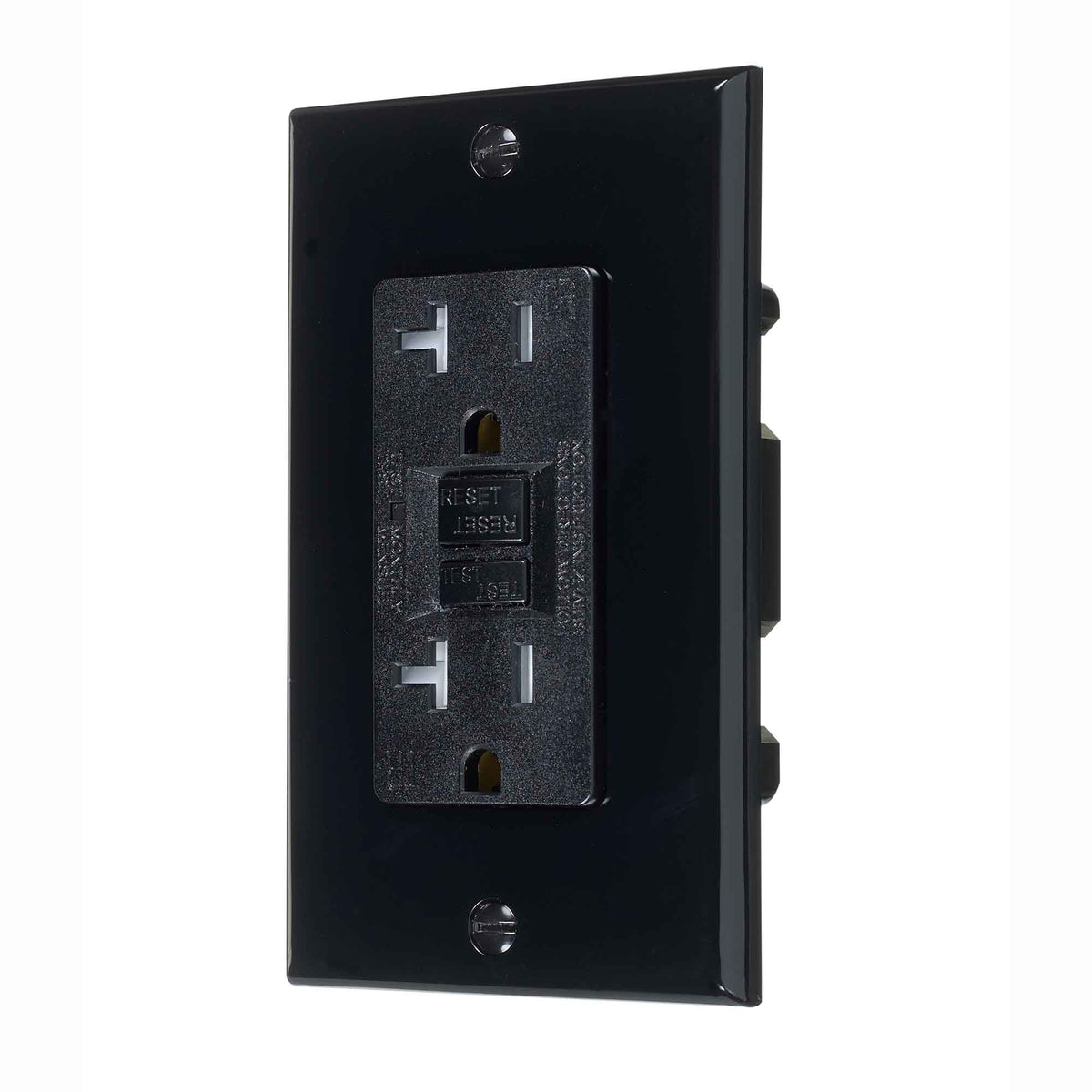 Prise DDFT inviolable 20 A, noire