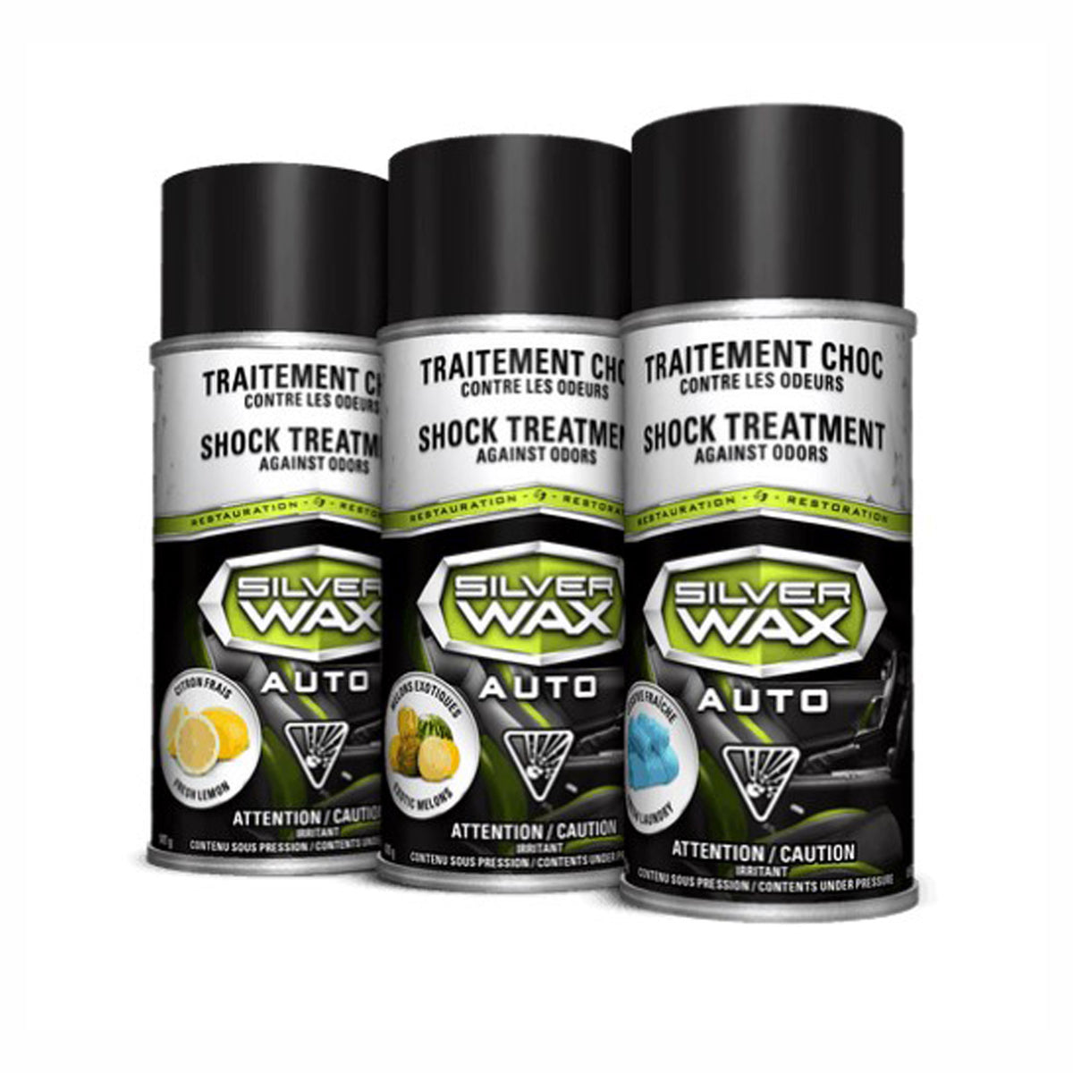 Traitement choc anti-odeur Citrus Shock, 158 gr
