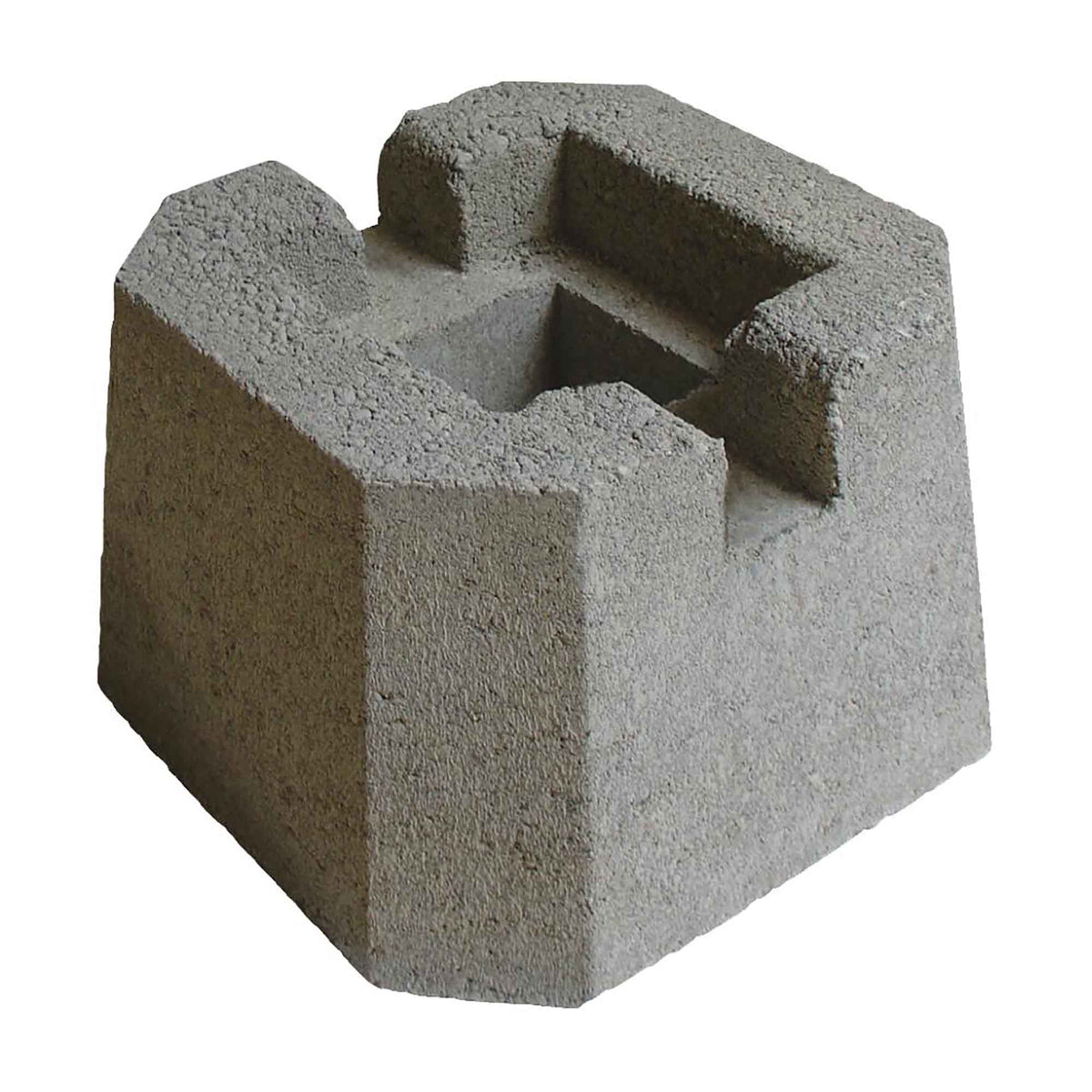 Bloc de support pour patio, DER-OR-POST, 7-1/2&#39;&#39; X 12&#39;&#39; X 12&#39;&#39;