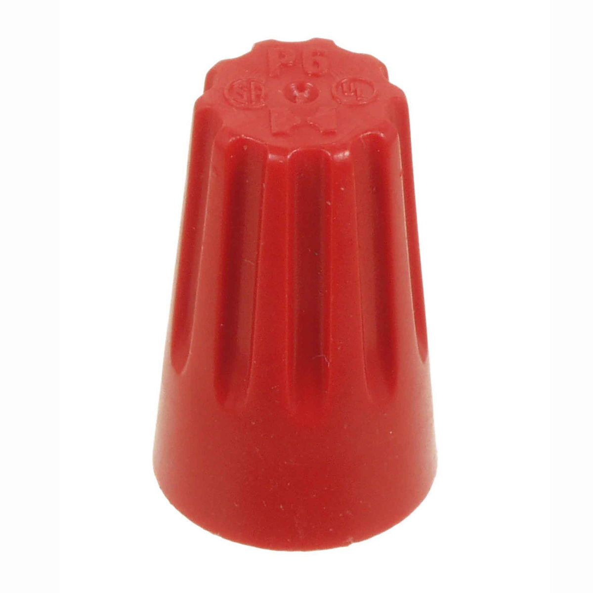 Raccord vissable large rouge , 4/pqt  