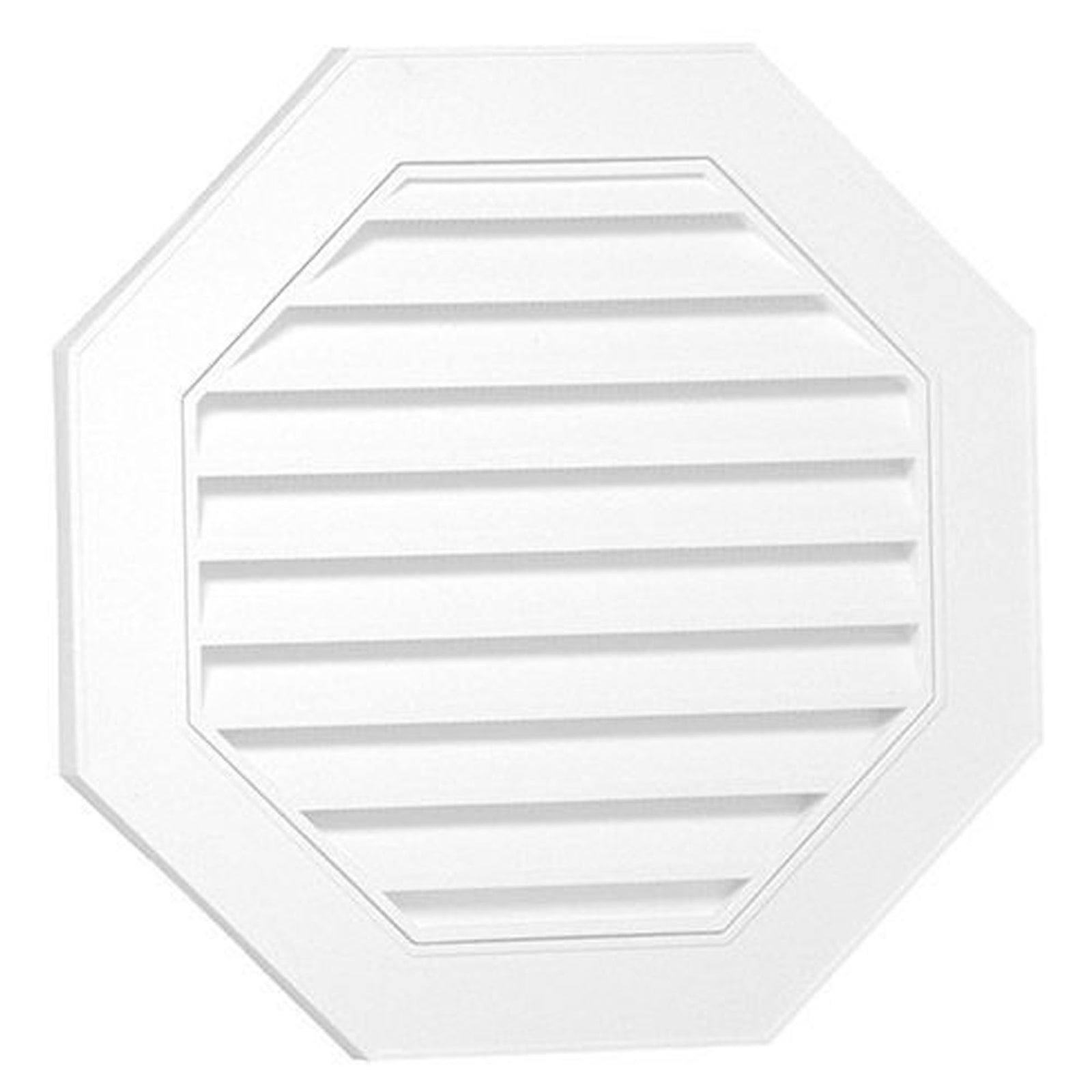 Évent de pignon, octogonal, blanc, 18''