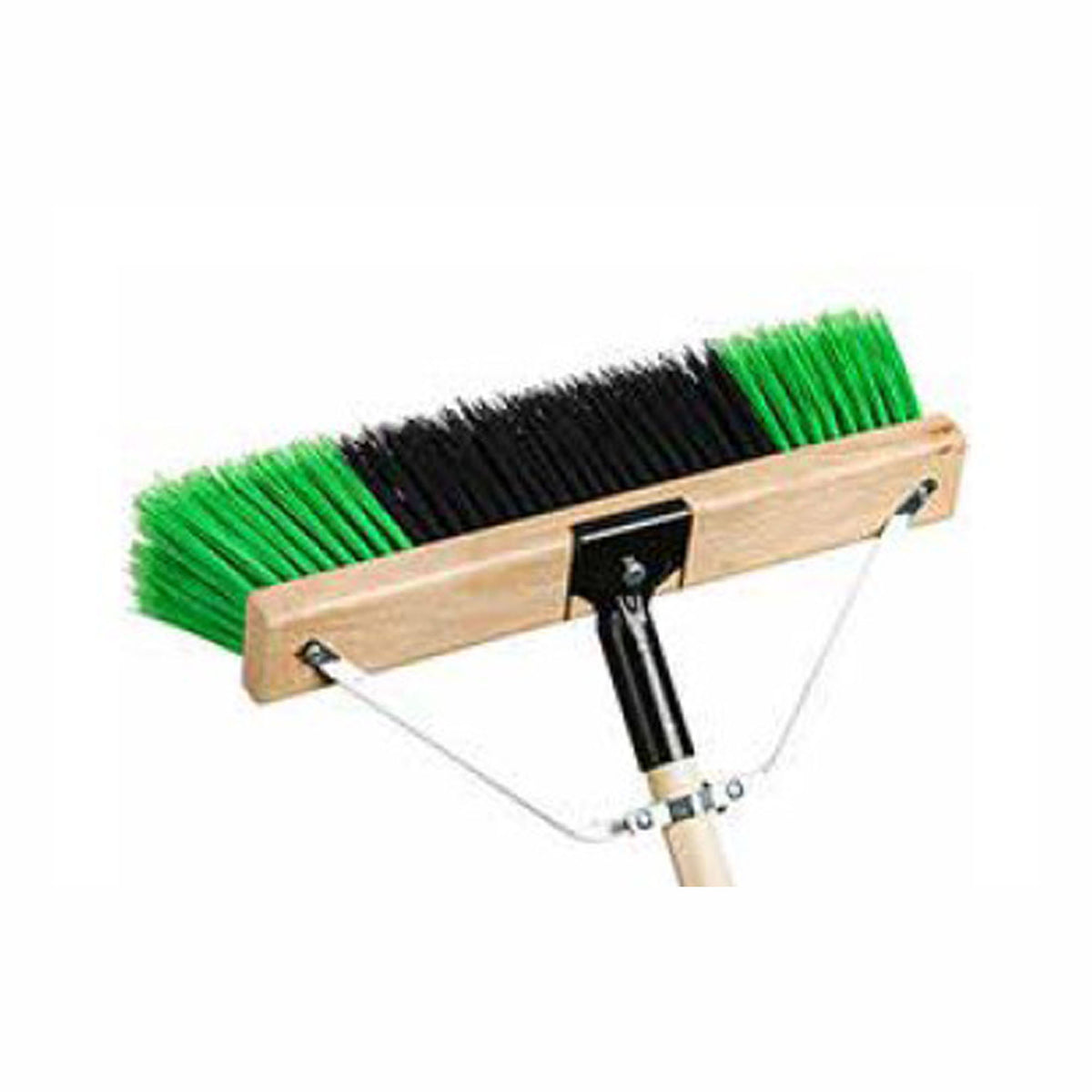 Balai / brosse de rue 18'', avec manche de 60''