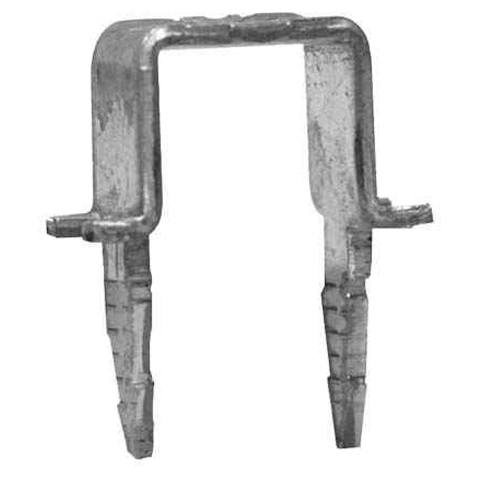 Crampon pour câble, galvanisé, numéro 2 (emballage de 25)