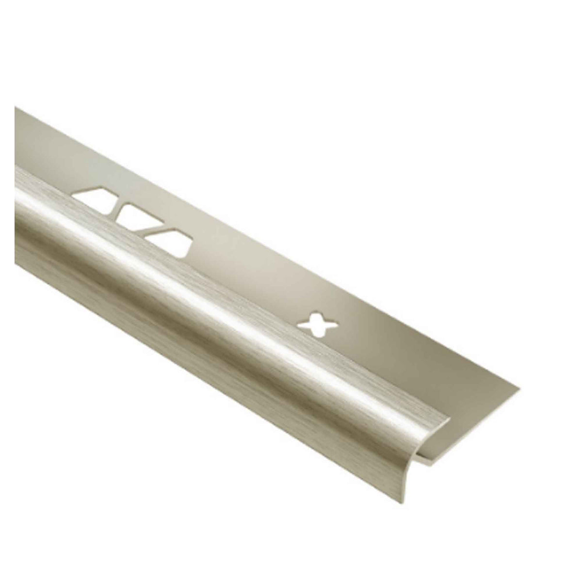 Moulure profilée ronde VINPRO-RO en aluminium nickel brossé, 5/32''