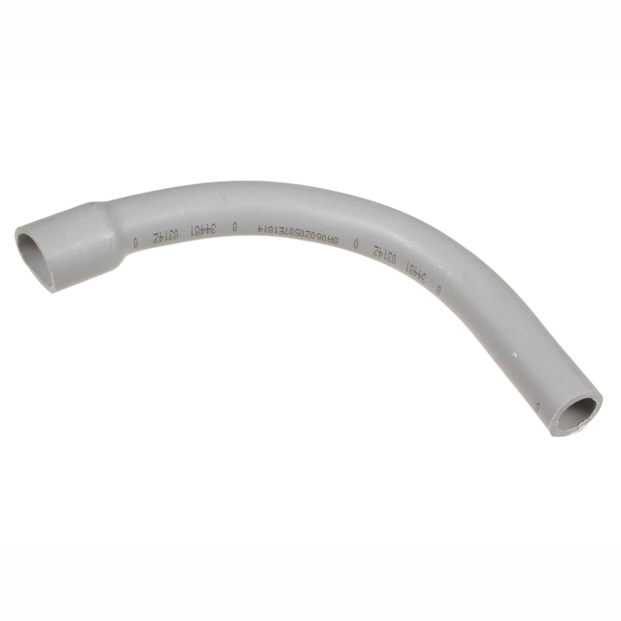 Coude gris 90 ° , 1"