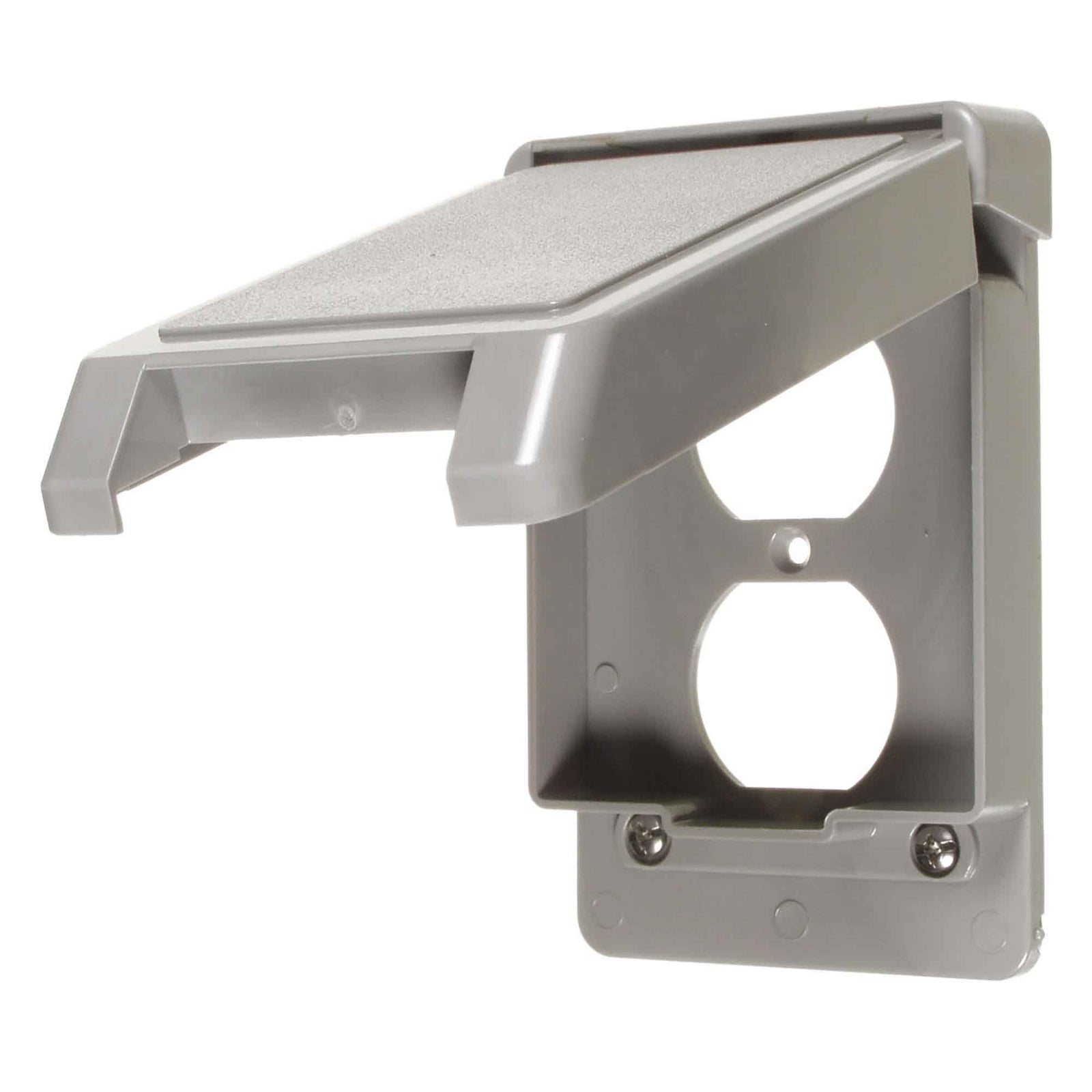 Couvercle-boîte étanche  pour prise extérieure