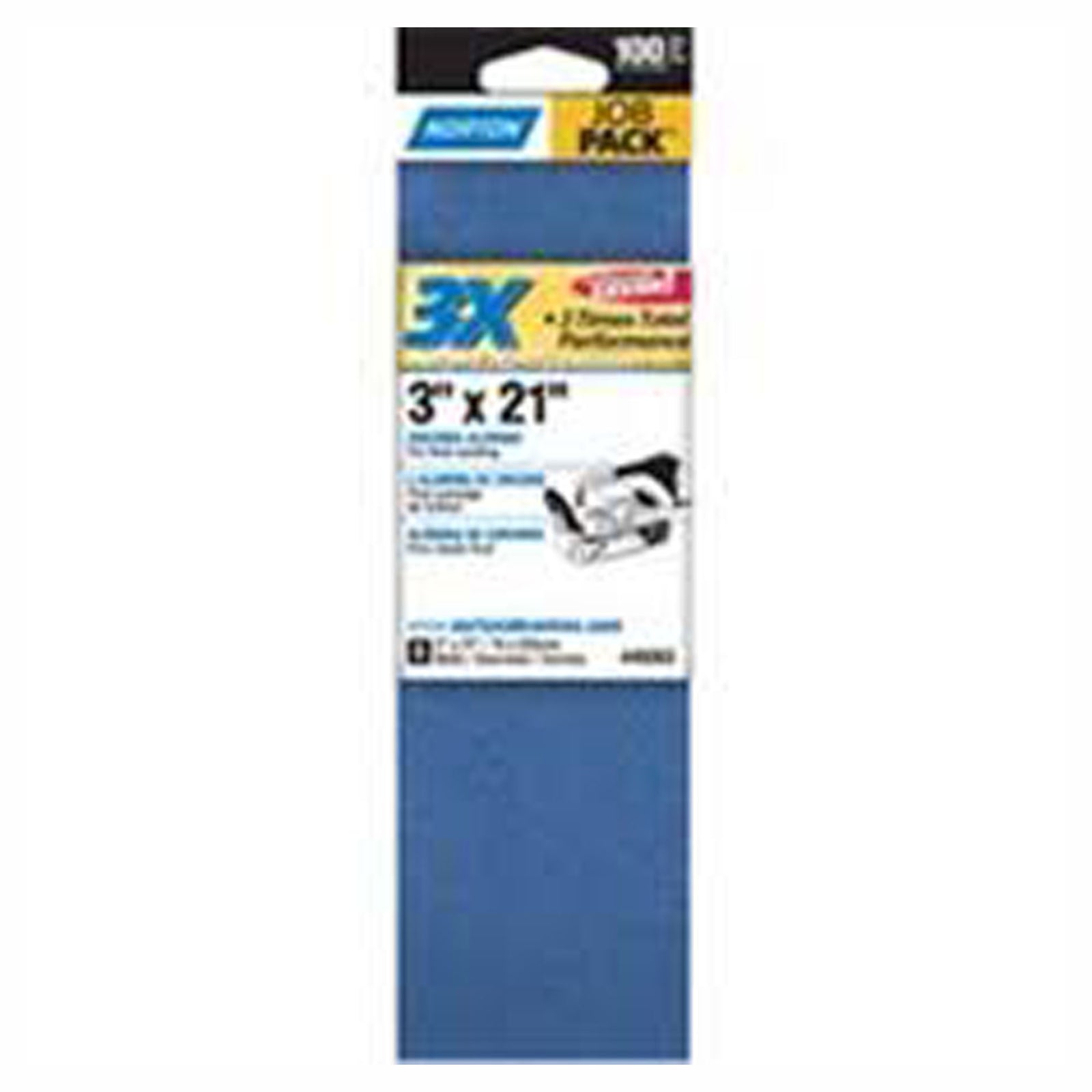 Bande abrasive, 3'' x 21'', 120 gr