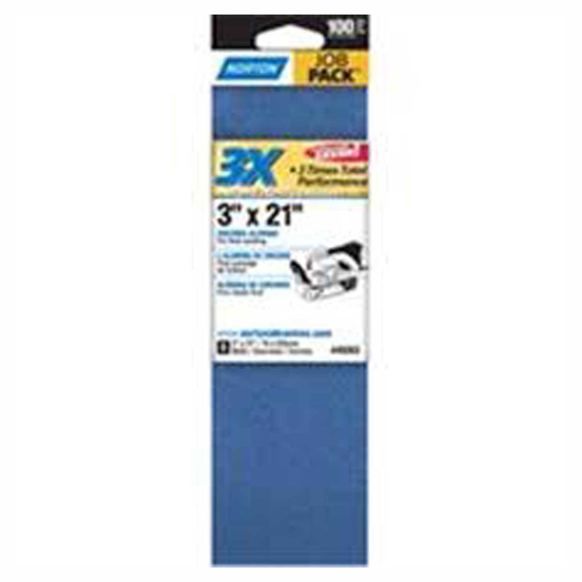 Bande abrasive, 3'' x 21'', 120 gr